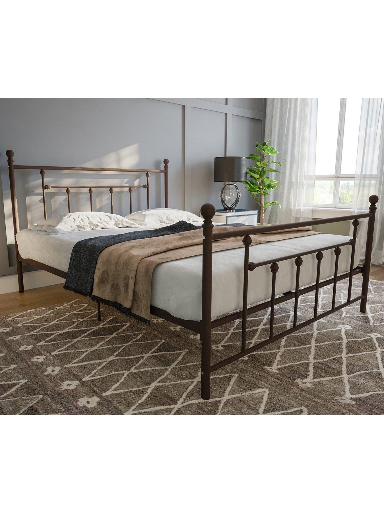 Dorel Home Manila Metal Bed Double