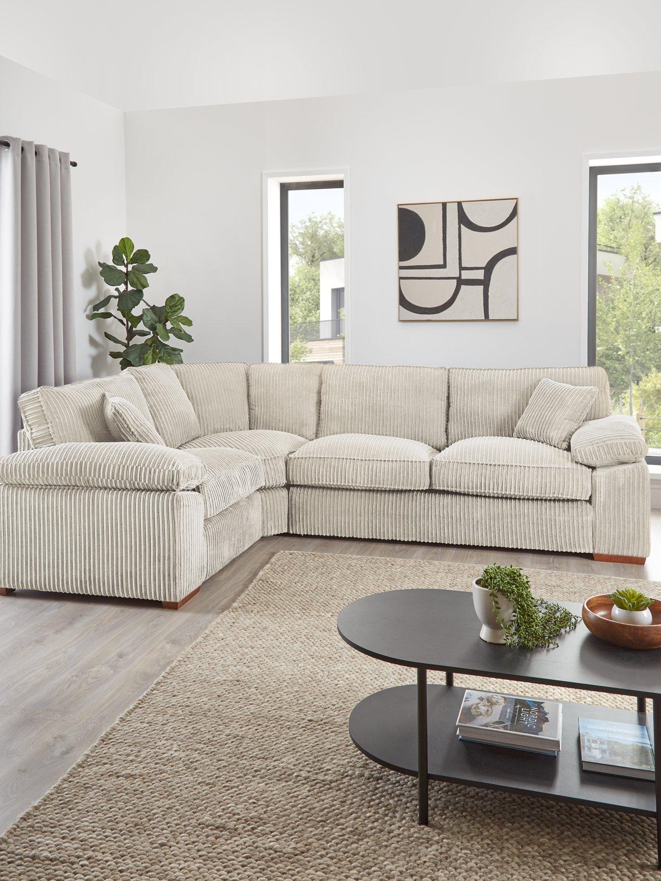 The Very Collection Parker Fabric Left Hand Corner Group Sofa - Made to Order in the UK - FSC® Certified