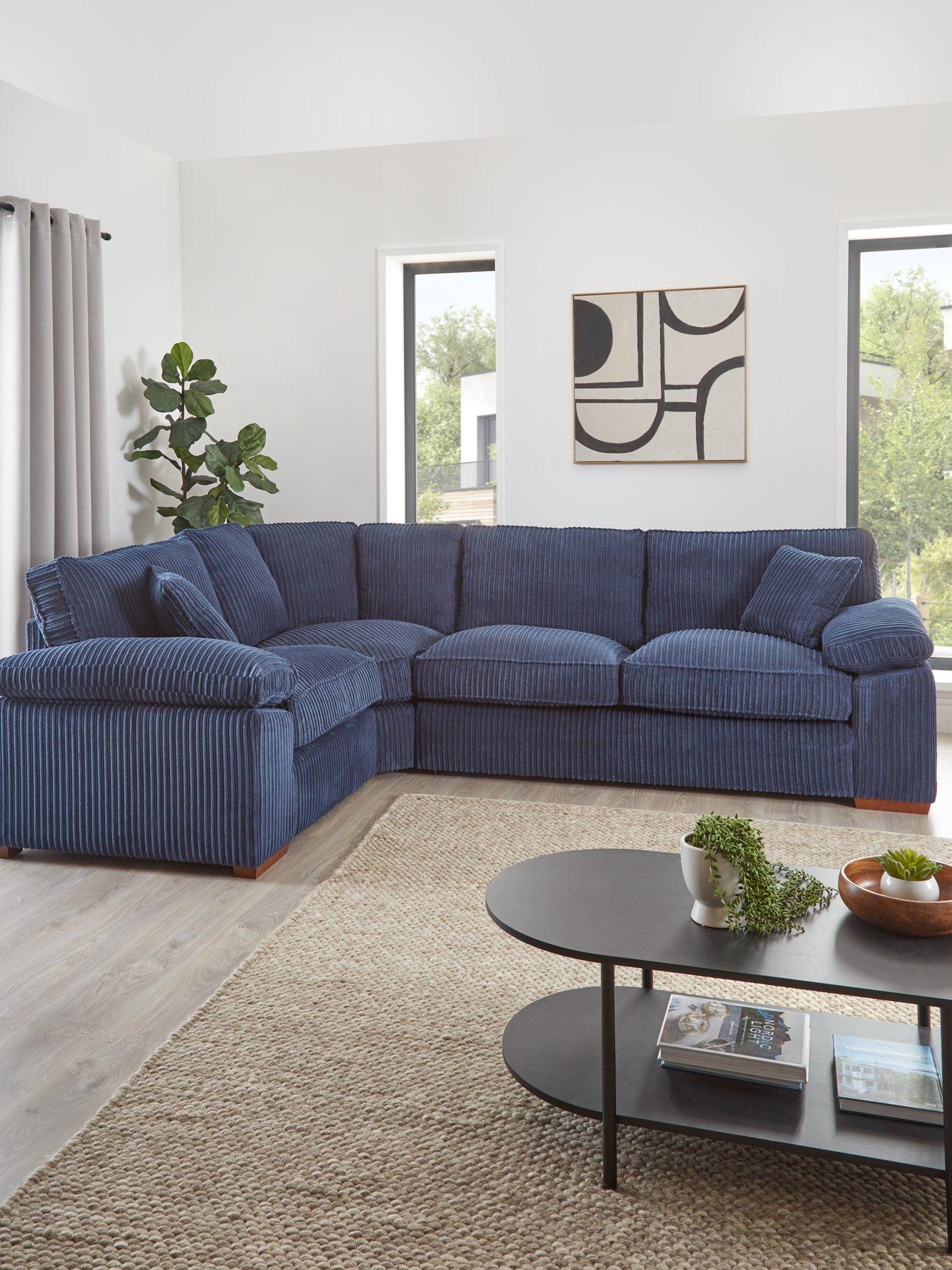 The Very Collection Parker Fabric Left Hand Corner Group Sofa - Made to Order in the UK - FSC® Certified