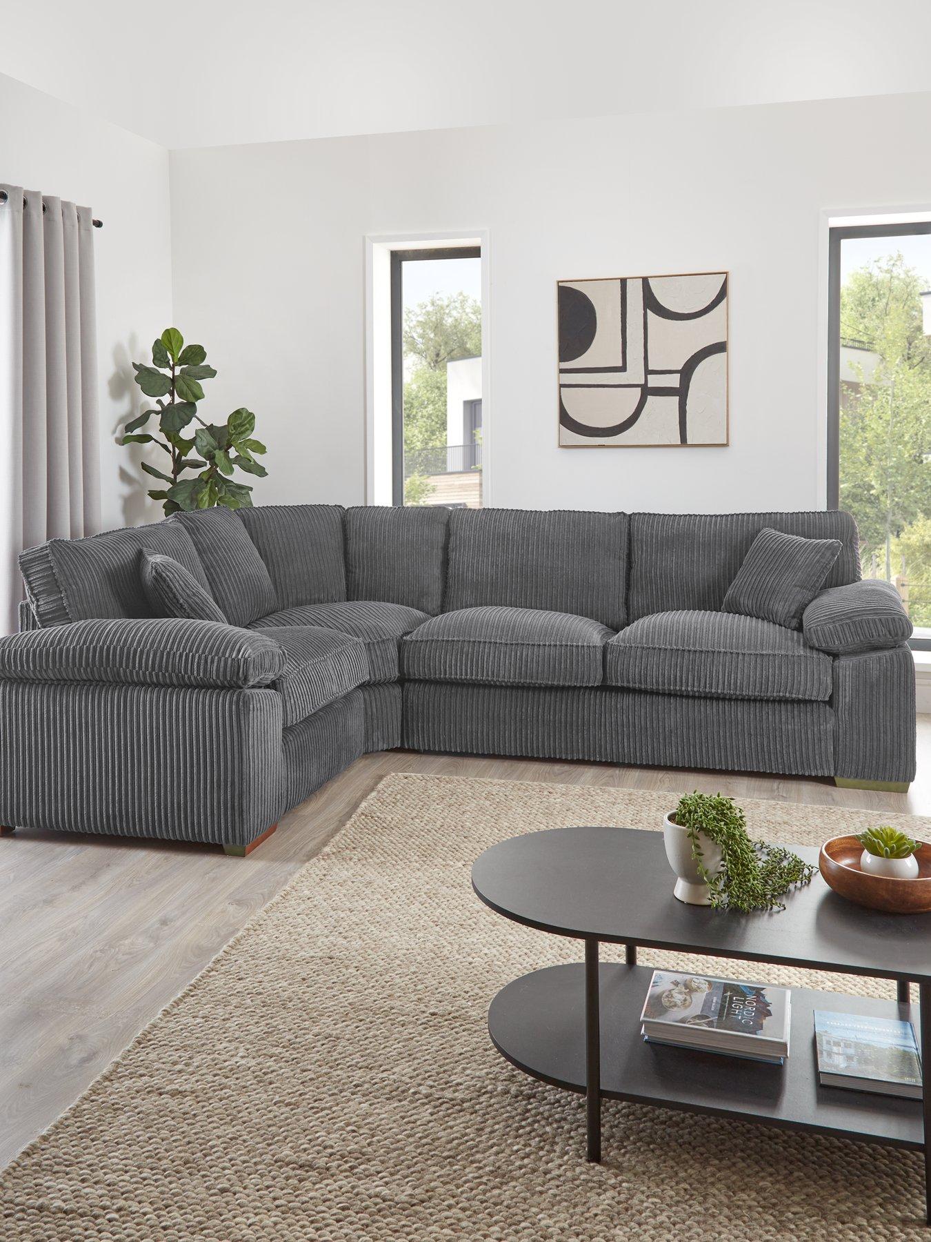 The Very Collection Parker Fabric Left Hand Corner Group Sofa - Made to Order in the UK - FSC® Certified