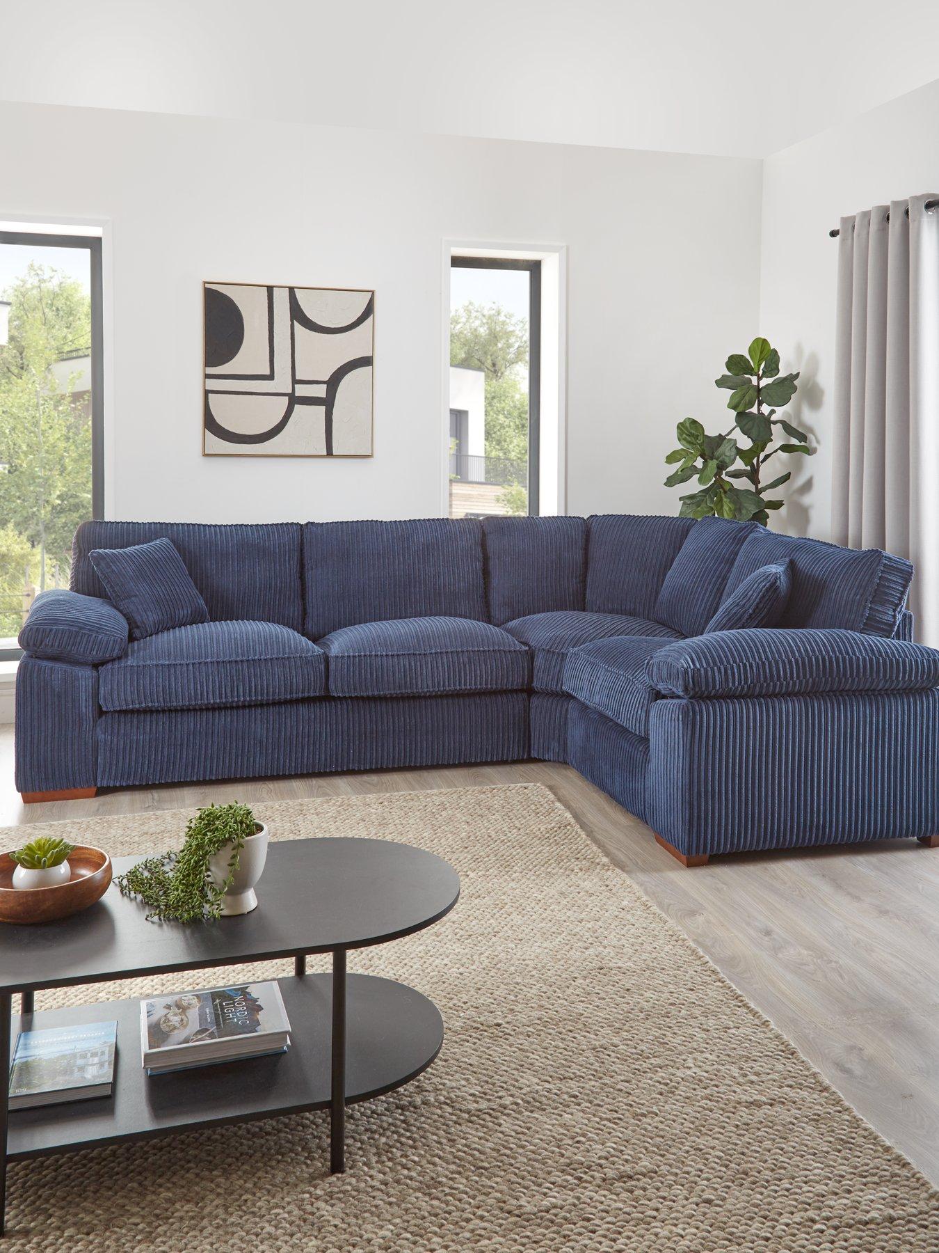 Image 1 of 6 of The Very Collection Parker Fabric&nbsp;Right Hand&nbsp;Corner -&nbsp;Group&nbsp;Sofa&nbsp;- Made to Order in the UK - FSC&reg; Certified