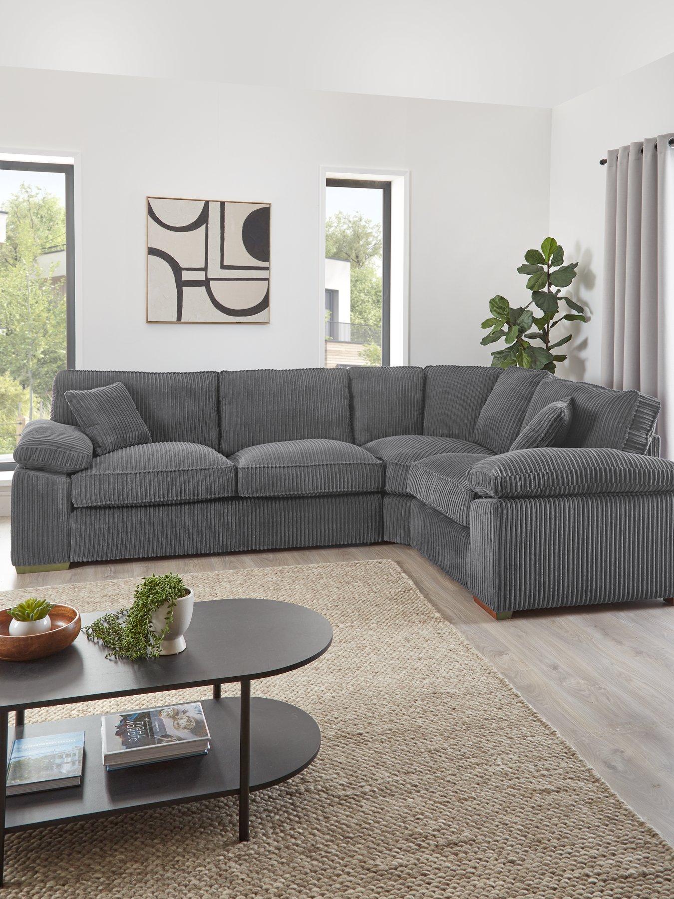 The Very Collection Parker Fabric Right Hand Corner - Group Sofa - Made to Order in the UK - FSC® Certified