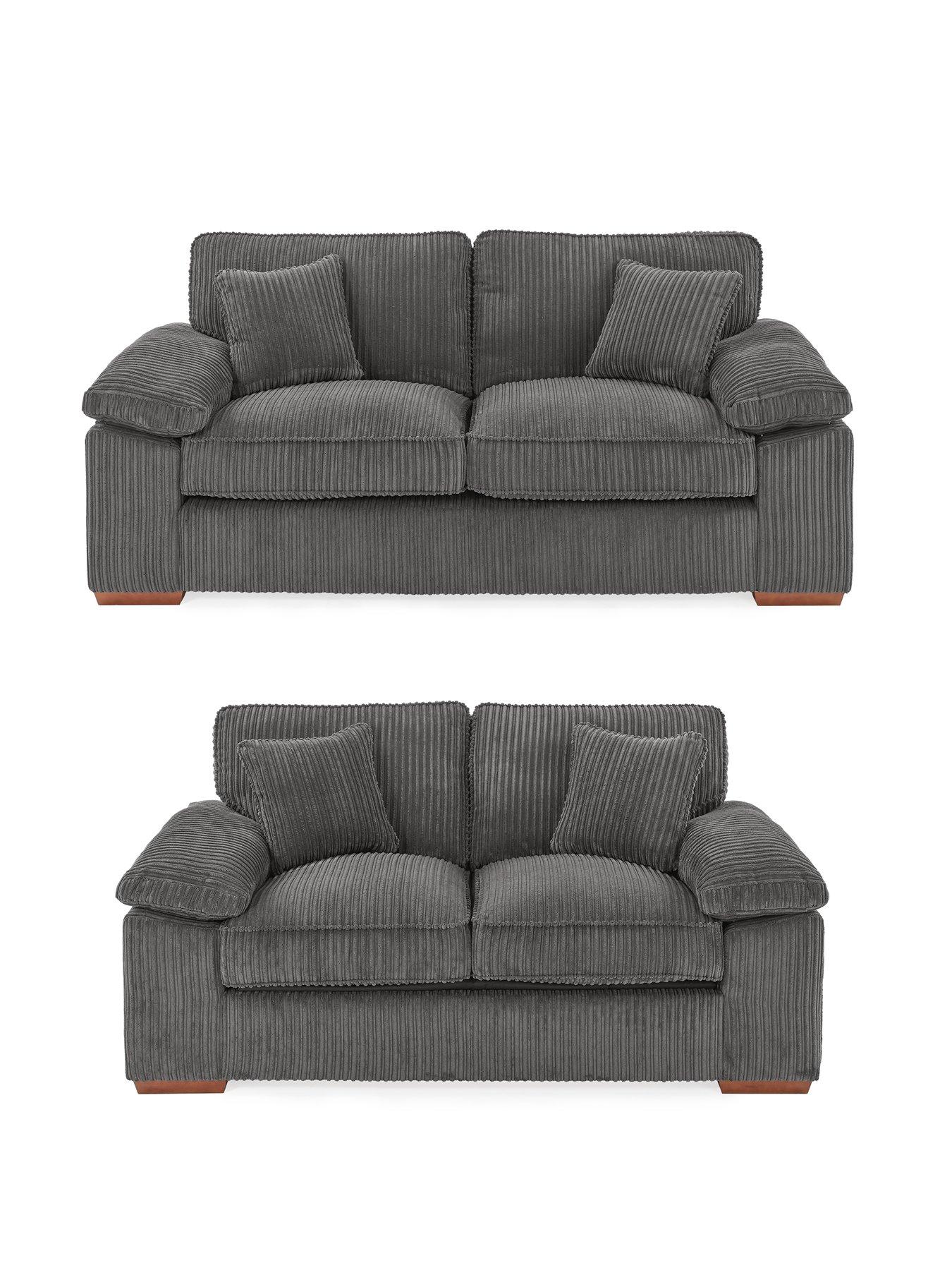 The Very Collection Parker 3 + 2 Seater Sofa Set (Buy  &  SAVE!) - Made to Order in the UK - FSC® Certified