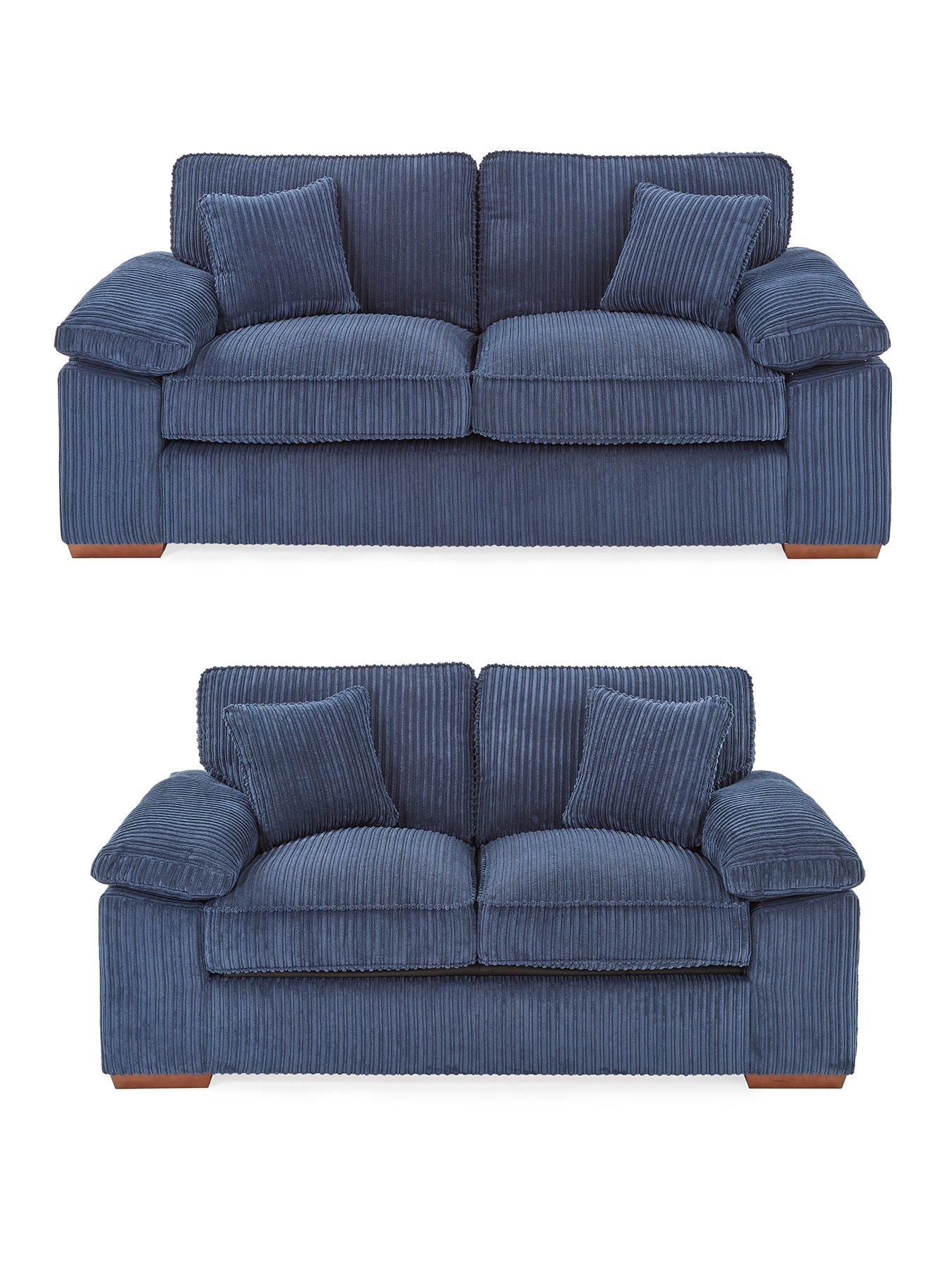 The Very Collection Parker 3 + 2 Seater Sofa Set (Buy  &  SAVE!) - Made to Order in the UK - FSC® Certified
