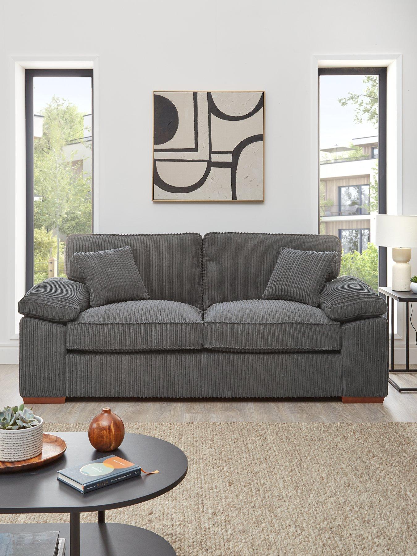 The Very Collection Parker Fabric 3 Seater Sofa - Made to Order in the UK