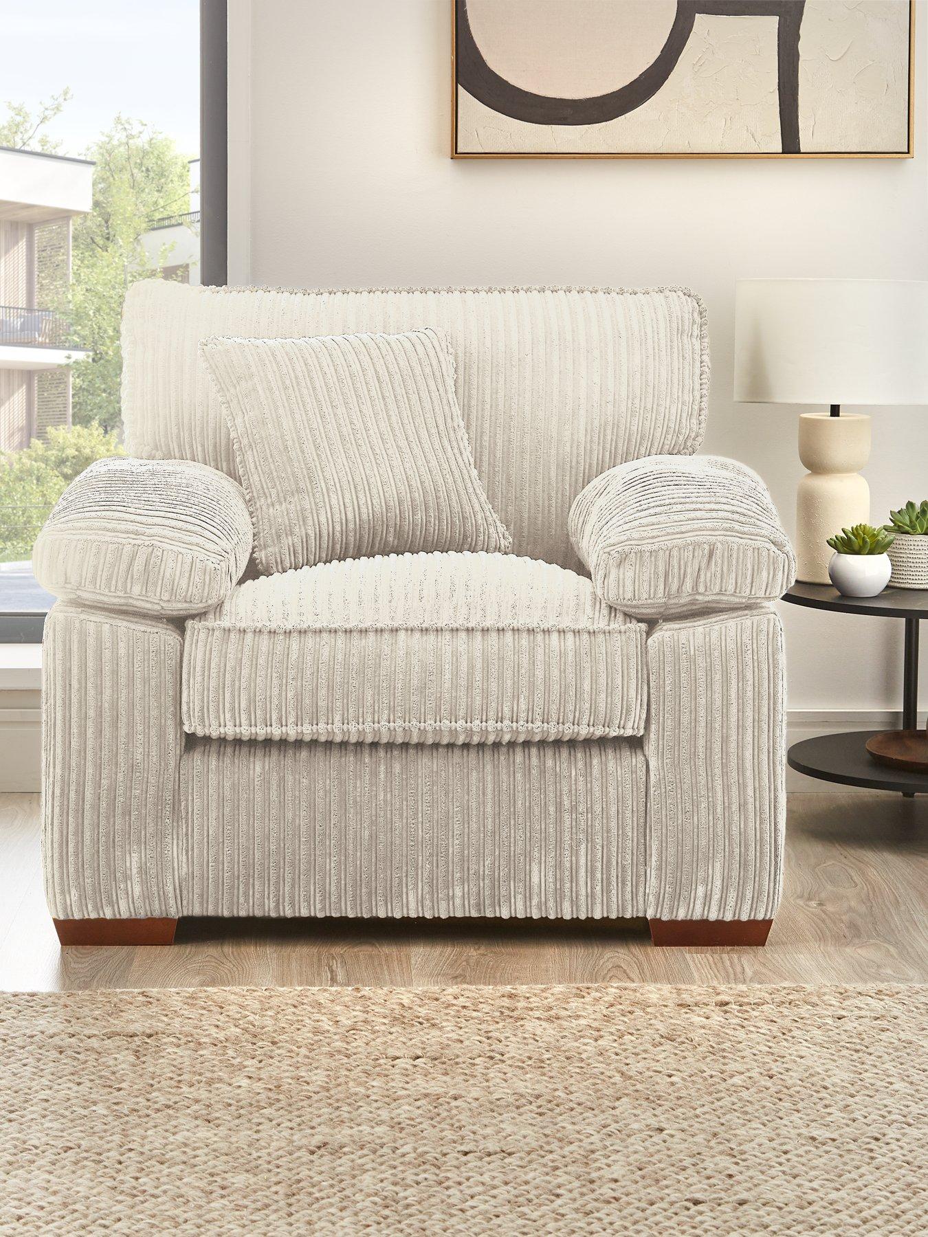 The Very Collection Parker Fabric Armchair - Made to Order in the UK - FSC® Certified