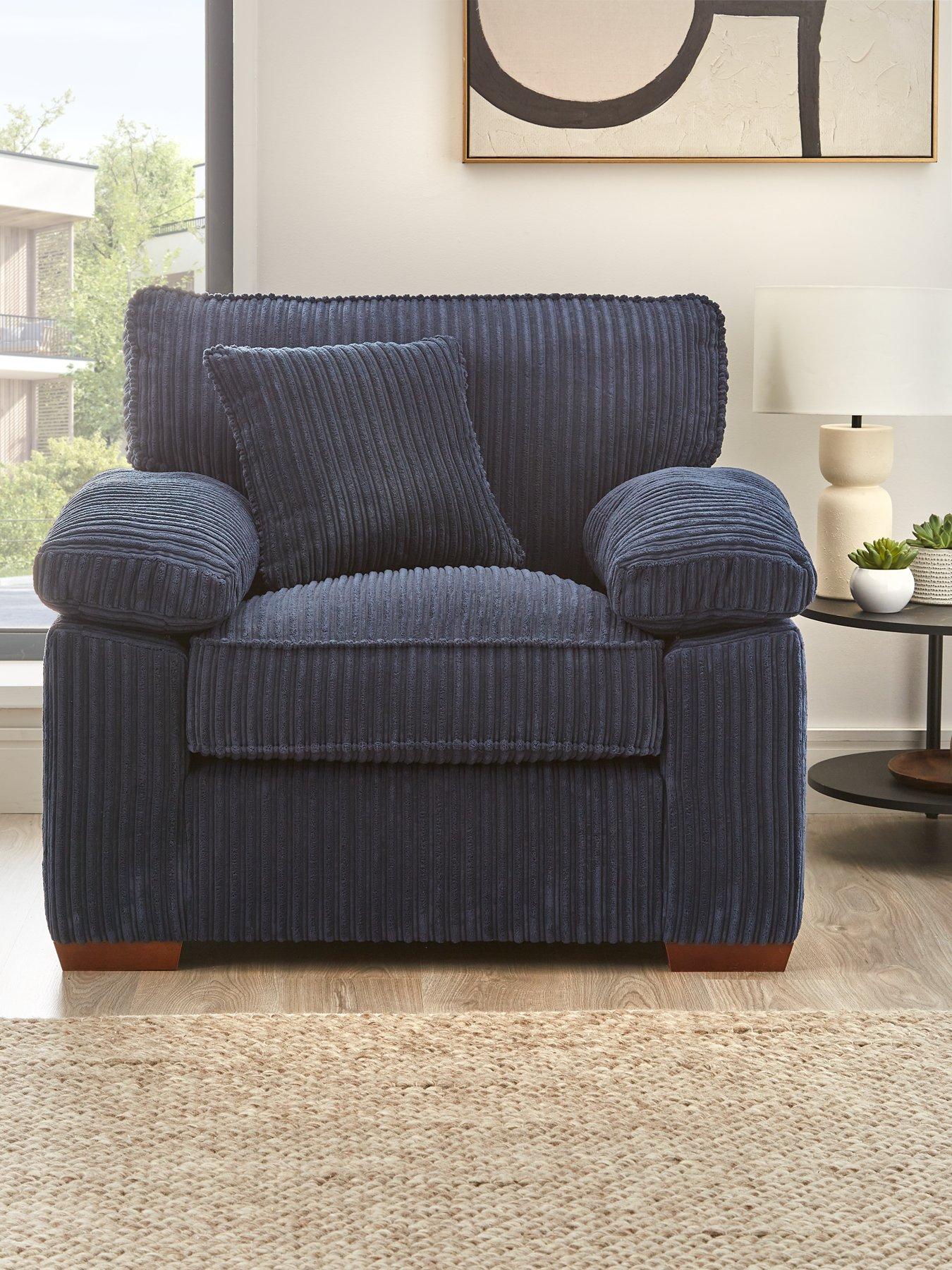 The Very Collection Parker Fabric Armchair - Made to Order in the UK - FSC® Certified