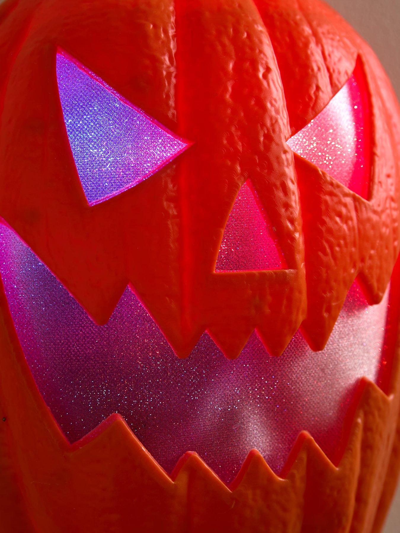 Image 5 of 6 of Smart Halloween Motion Activated&nbsp;Evil Laughing Lit&nbsp;Pumpkin&nbsp;Decoration