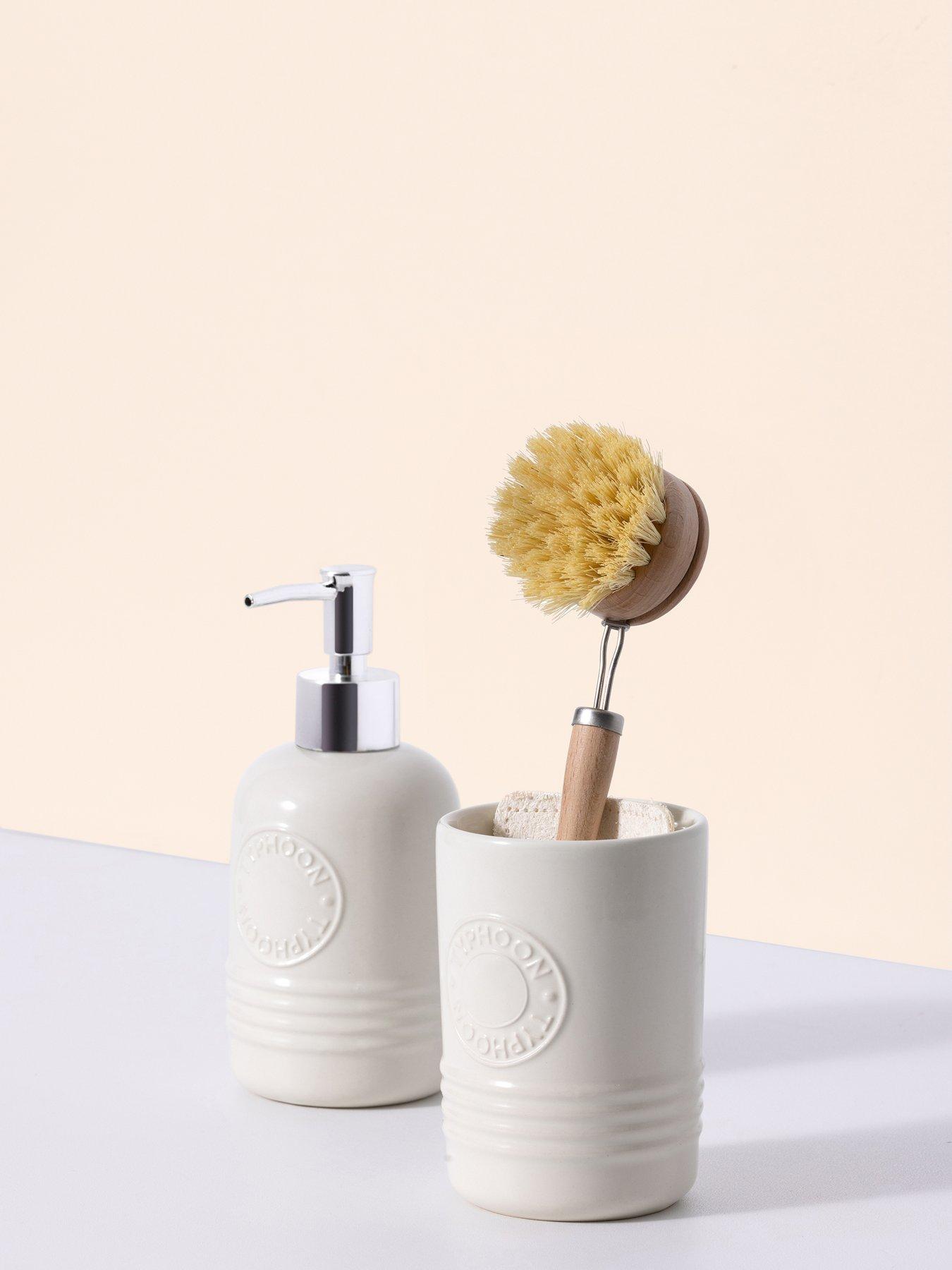 typhoon-living-cream-soap-dispenser-and-tumbler-set