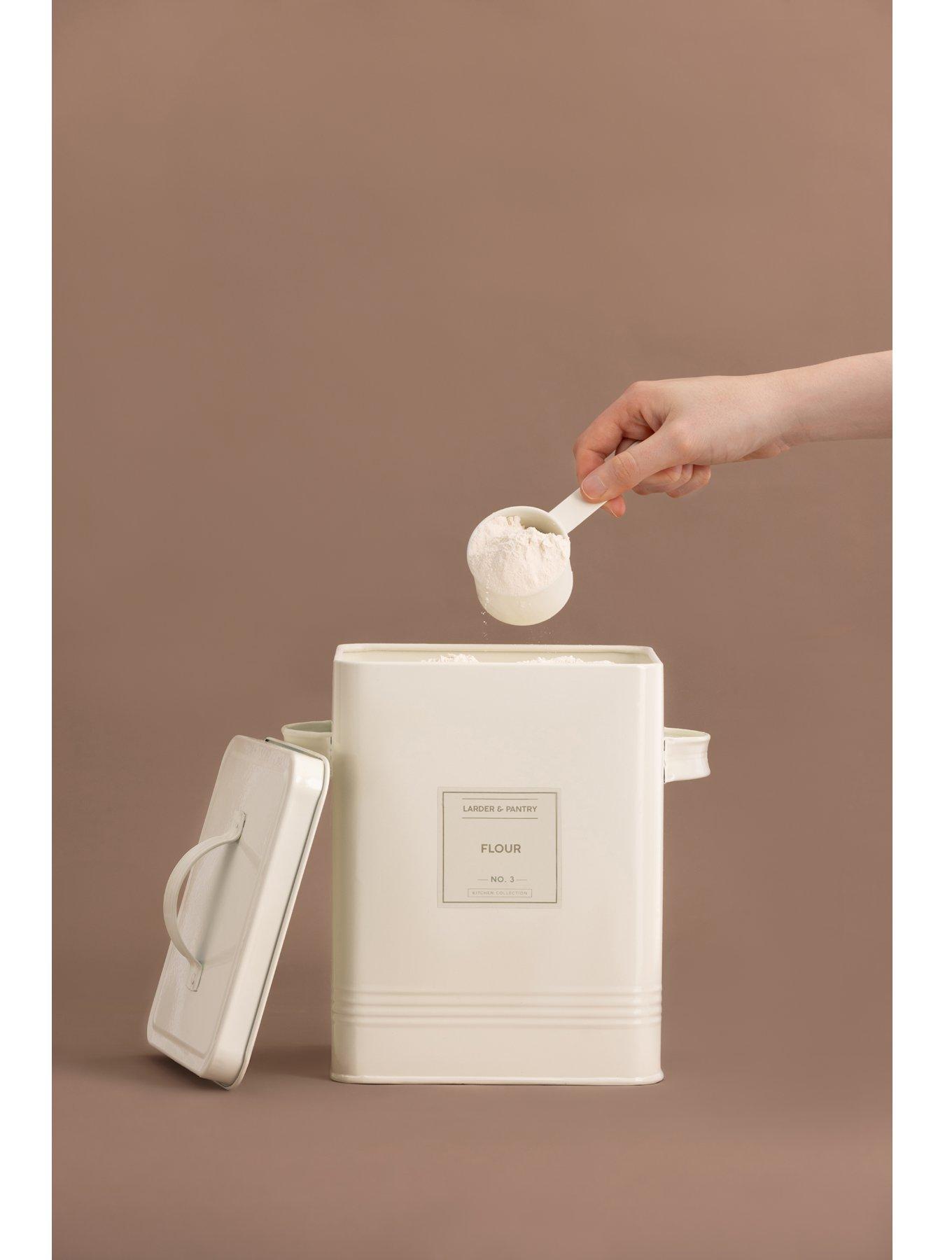 Typhoon Living Bulk Storage Tin in Cream