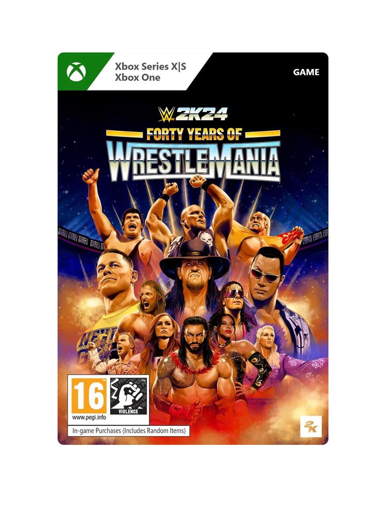 front image of xbox-wwe-2k24-40-years-of-wrestlemania-edition-digital-download