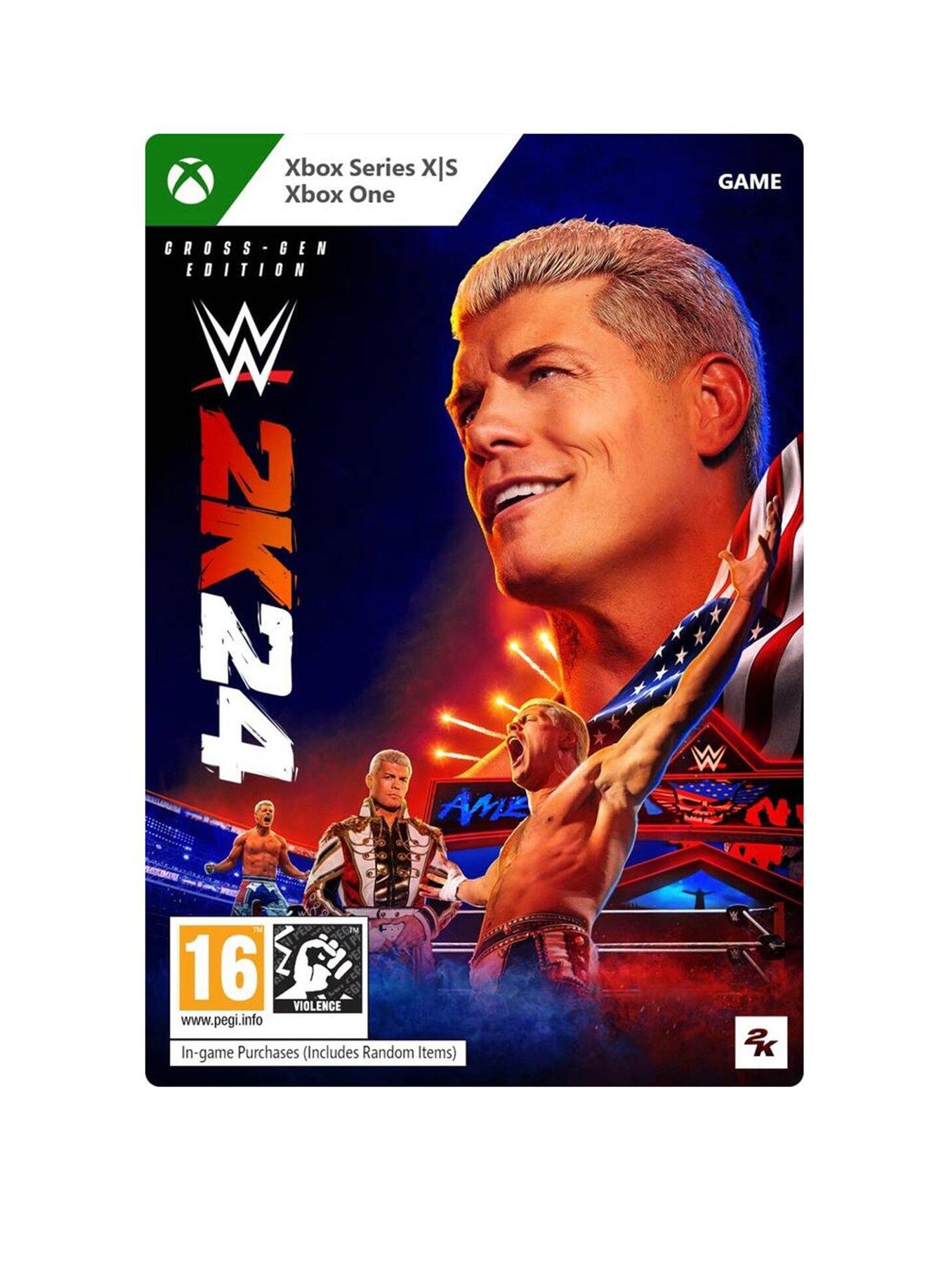 Xbox WWE 2K24 (Cross-Gen Digital Download) | littlewoods.com