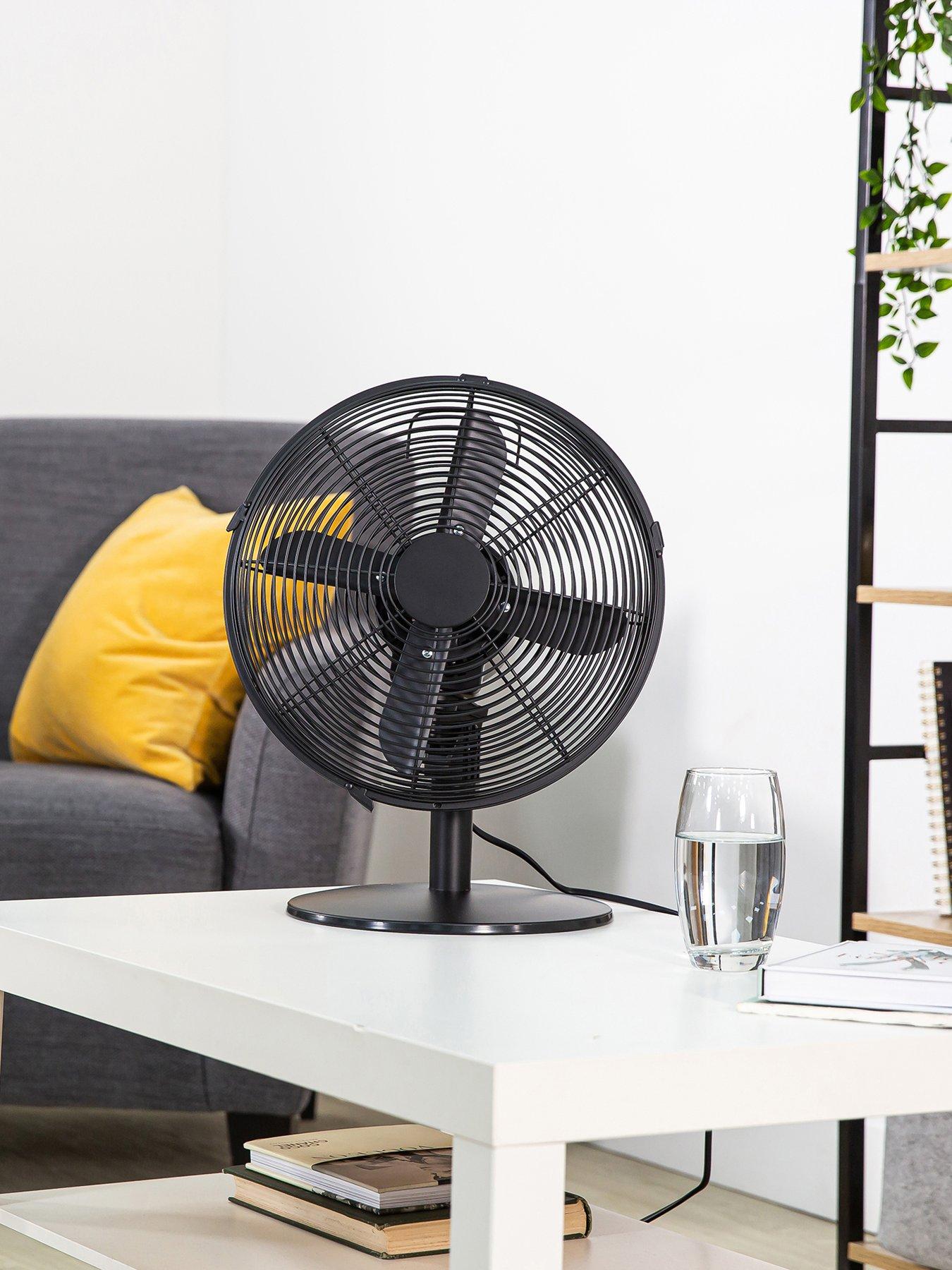  image of zanussi-12-metal-desk-fan-matt-black