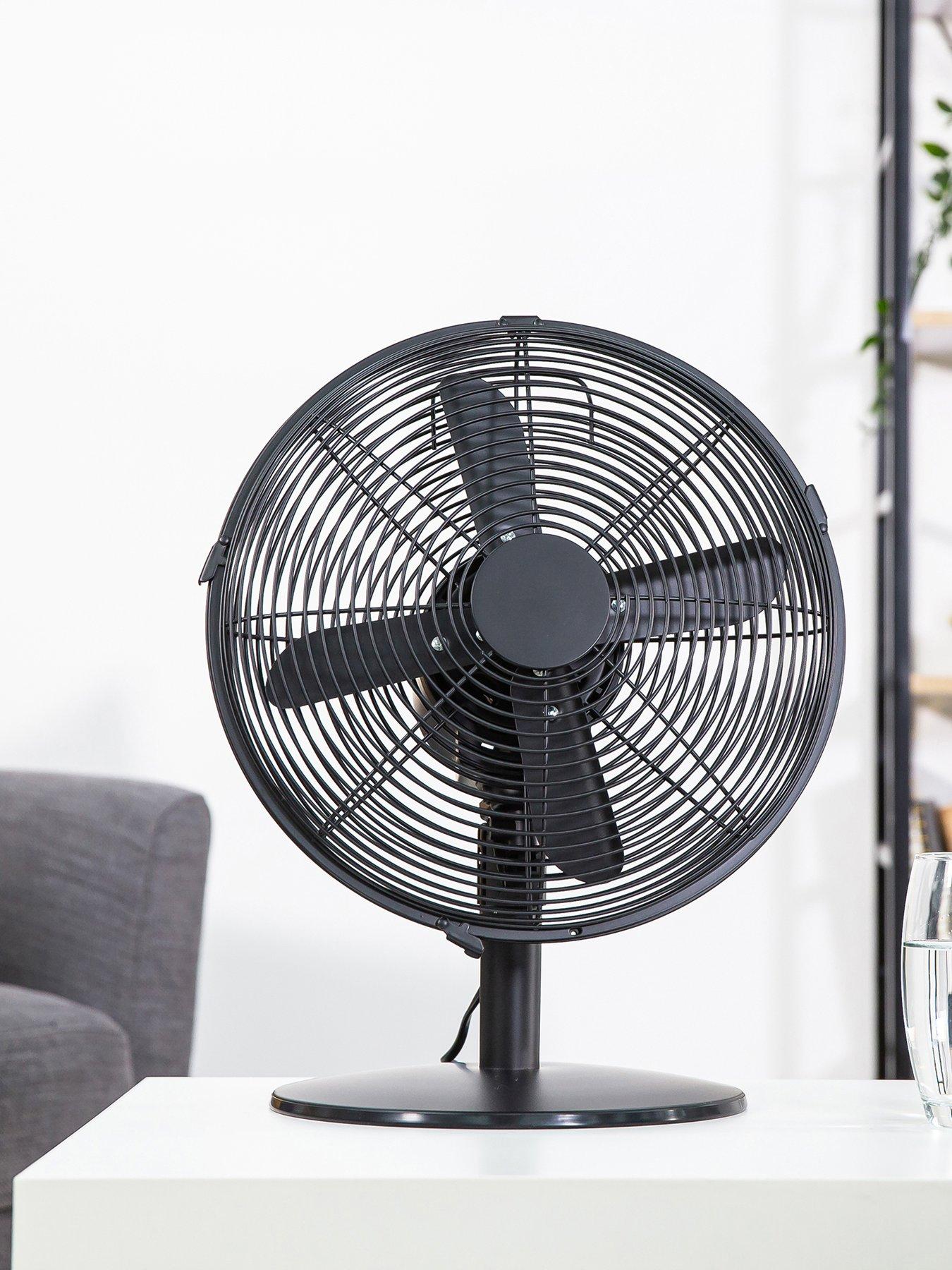  image of zanussi-12-metal-desk-fan-matt-black