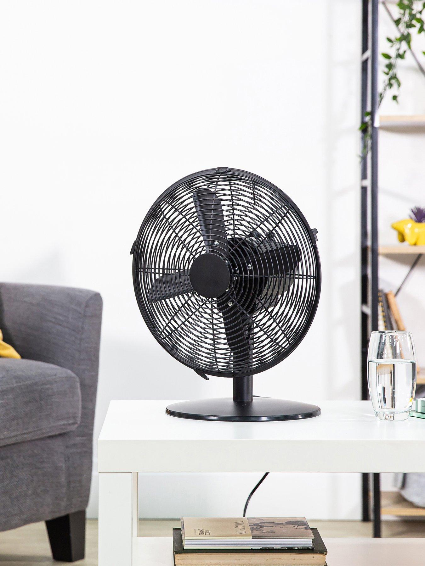  image of zanussi-12-metal-desk-fan-matt-black
