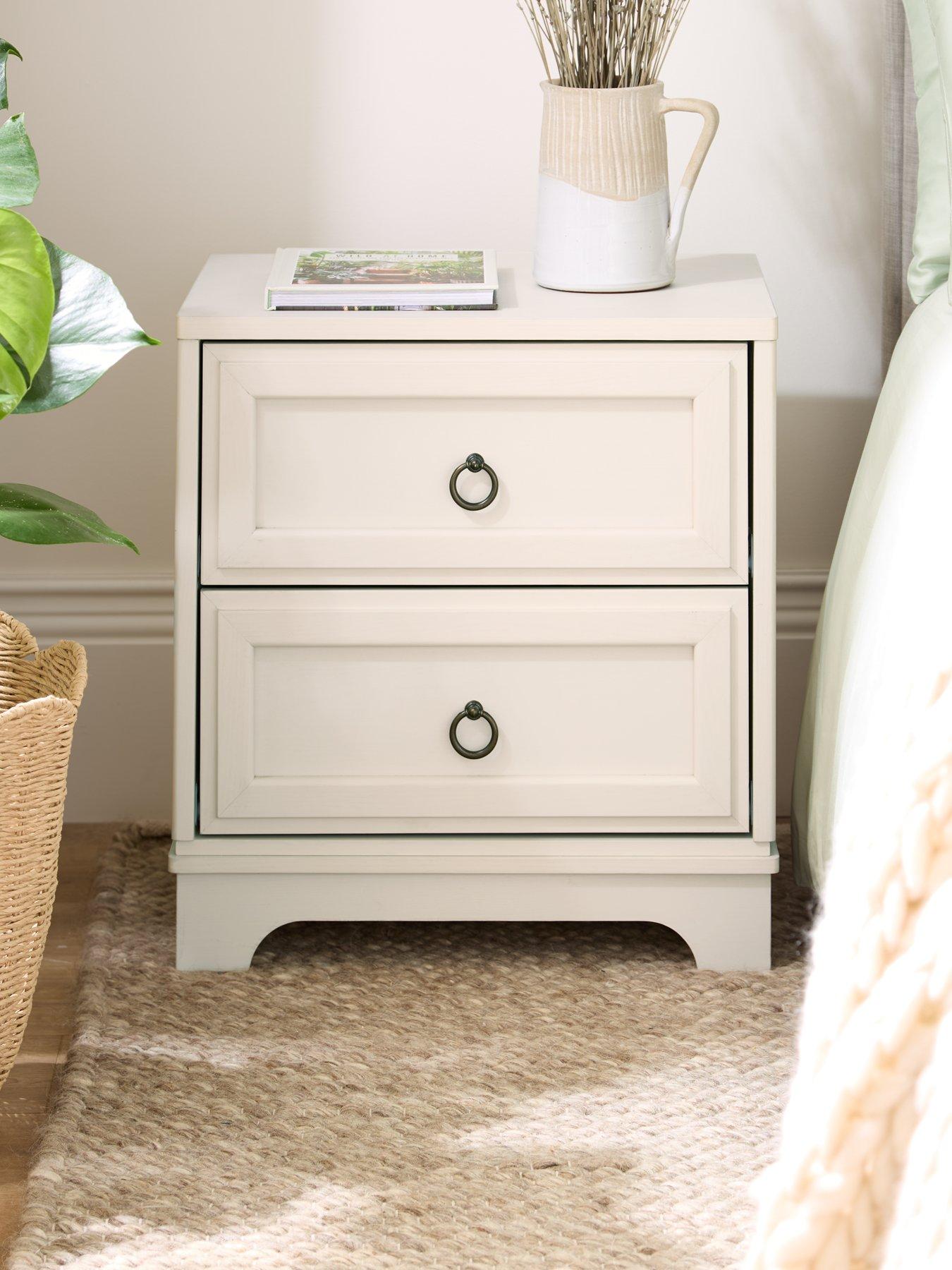 Very Home Cabot 2 Drawer Bedside Chest
