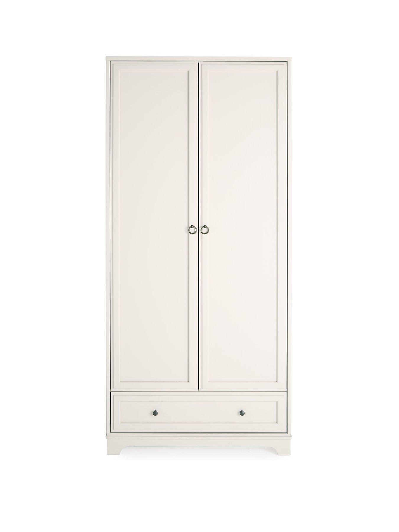  image of very-home-cabot-2-door-1-drawer-wardrobe