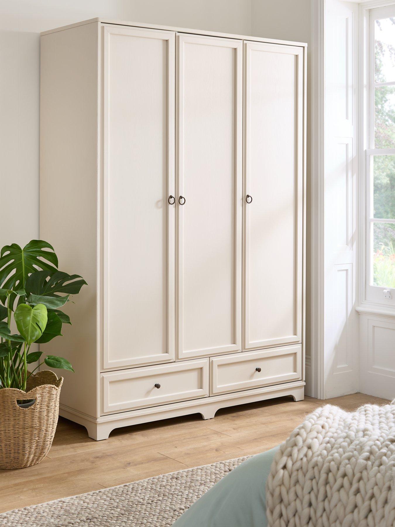 The Very Collection Cabot 3 Door, 2 Drawer Wardrobe