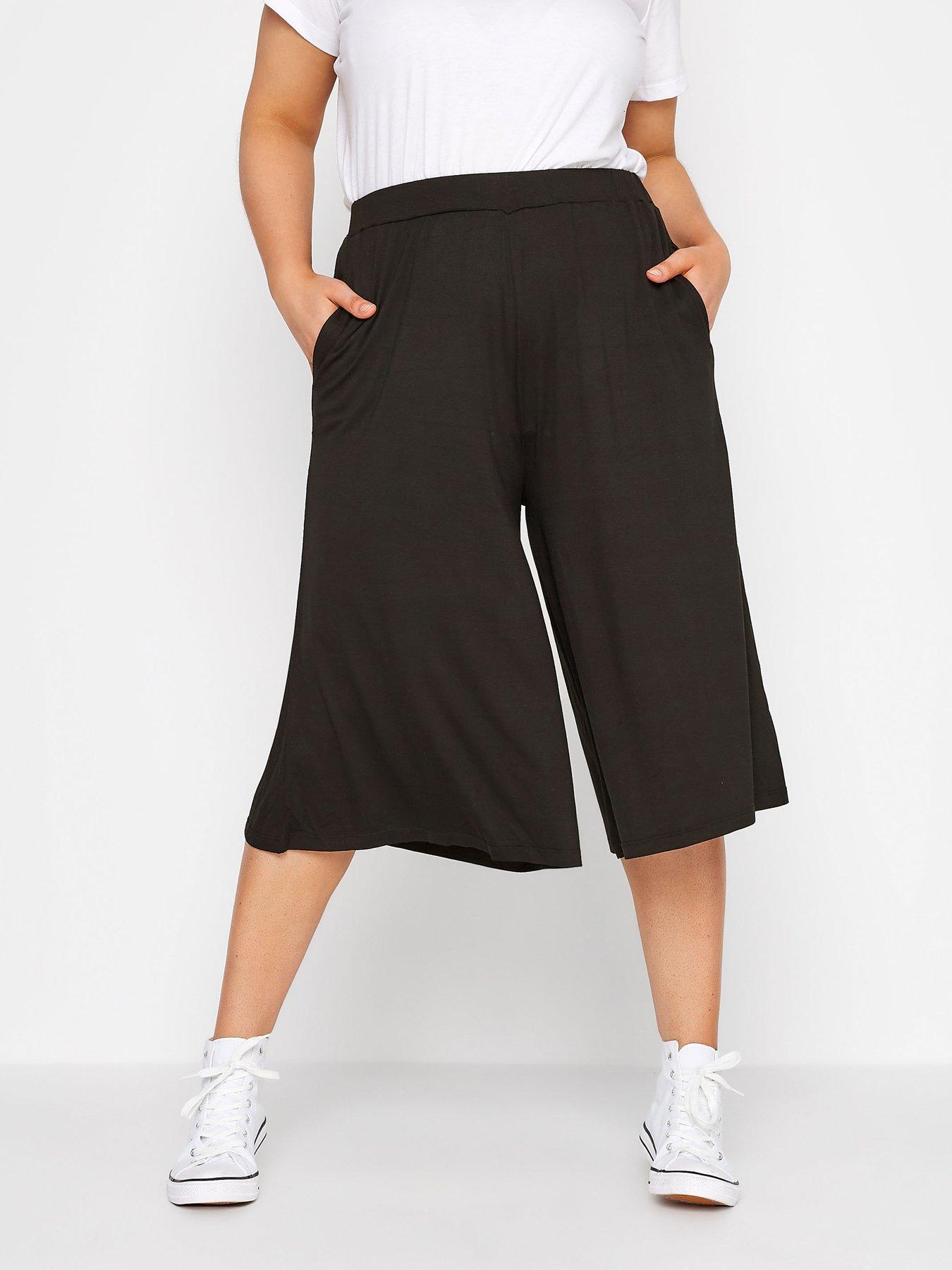 undefined Curve Jersey Culotte Black