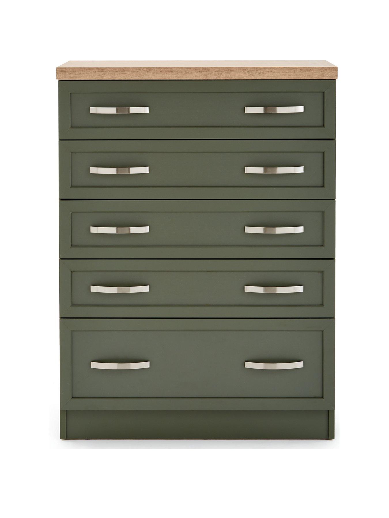The Very Collection Camberley Graduated 5 Drawer Chest | Littlewoods