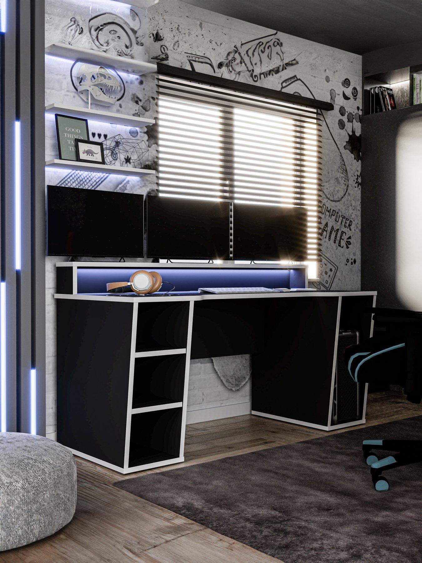 very-home-dylan-gaming-desk-with-led-lighting-blacknbsp--fsc-certified