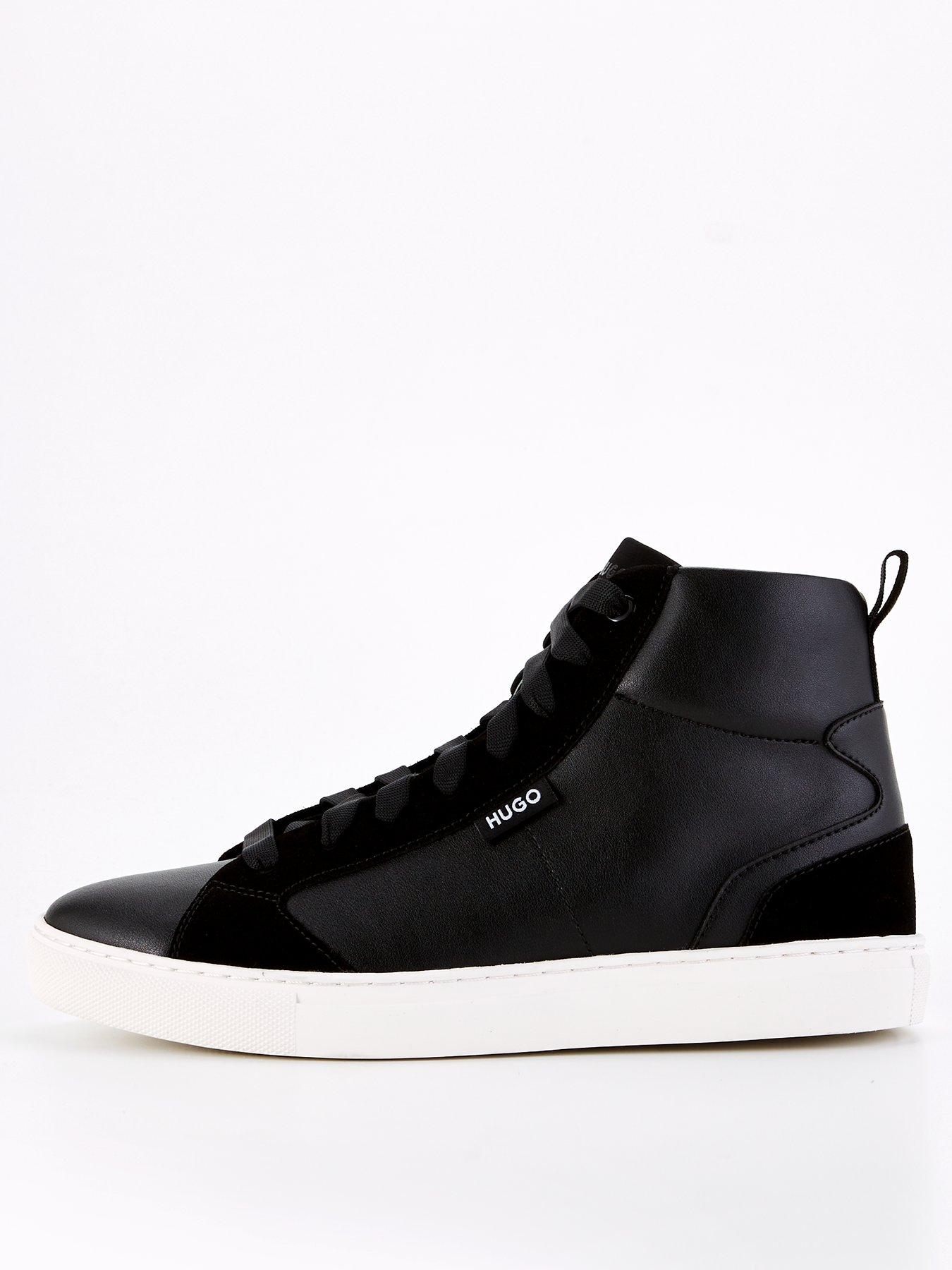 HUGO Morrie High Top Trainer Black Littlewoods
