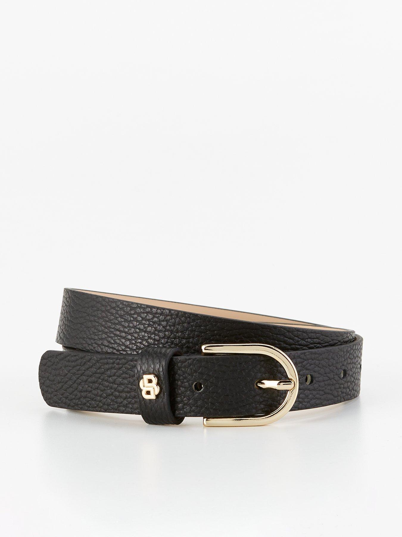 undefined Scarlet Leather Belt - Black