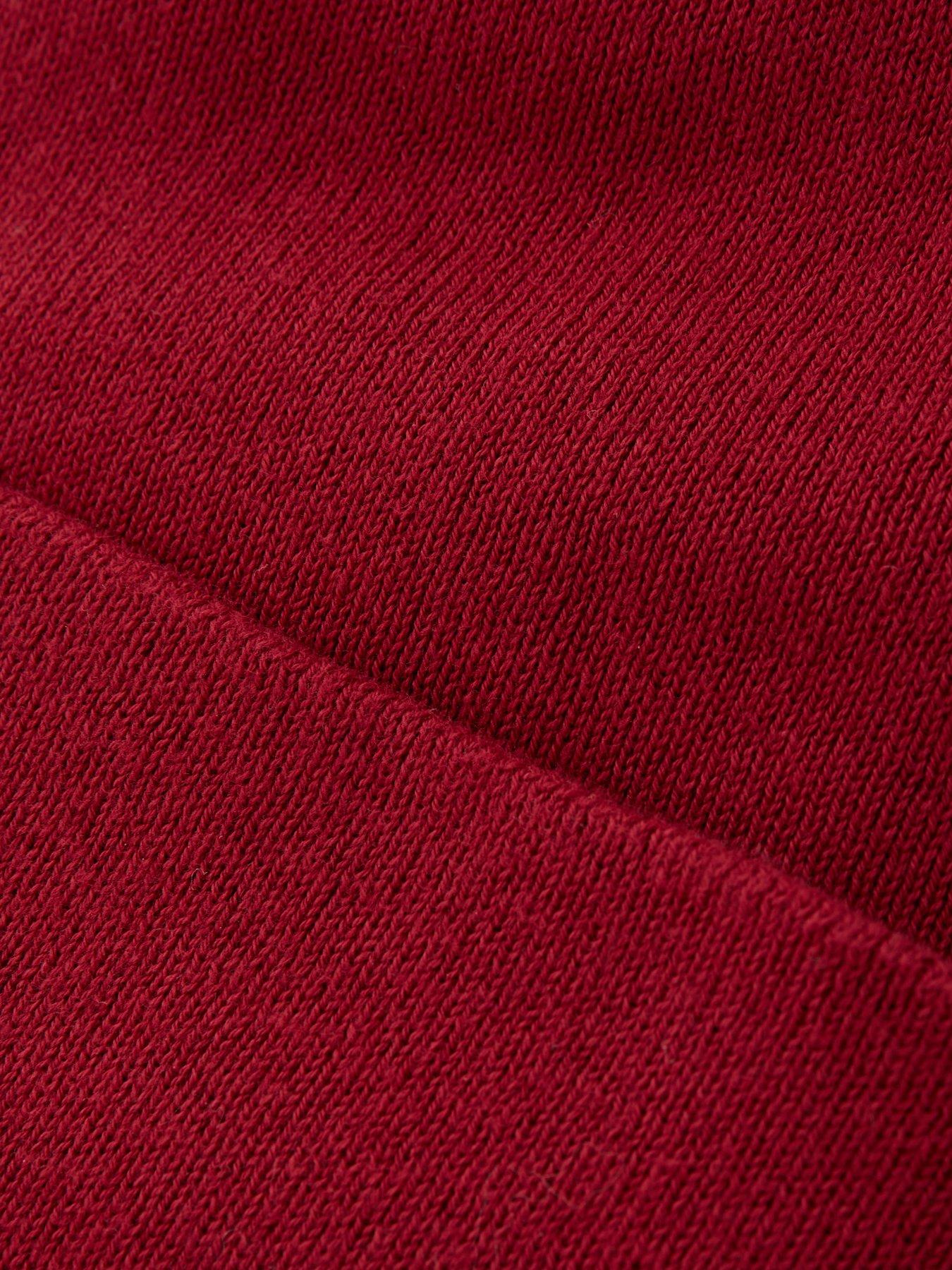  image of hugo-saretty-logo-beanie-hat-pink