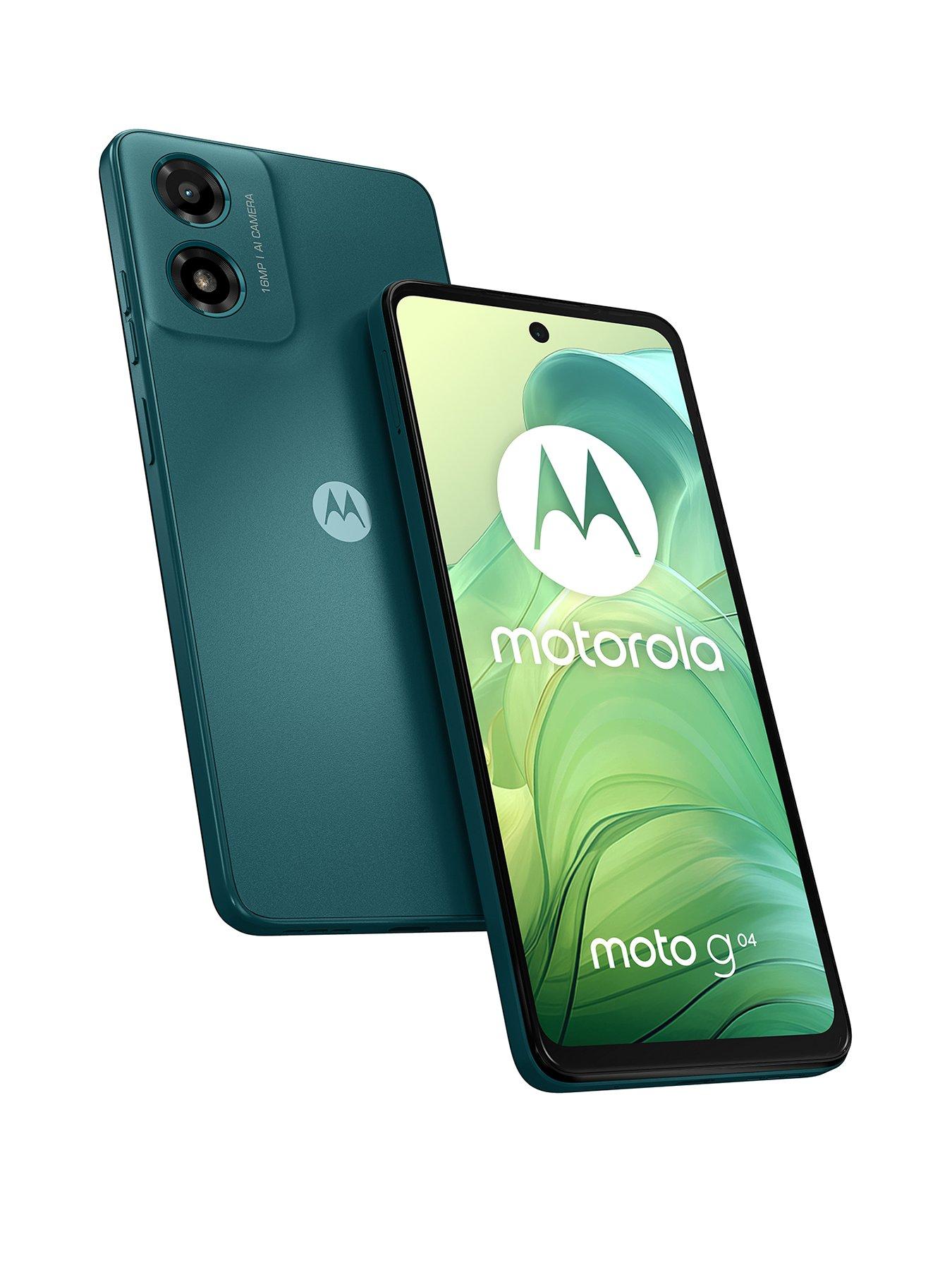 undefined Moto G04 - 64GB Storage, Sea Green