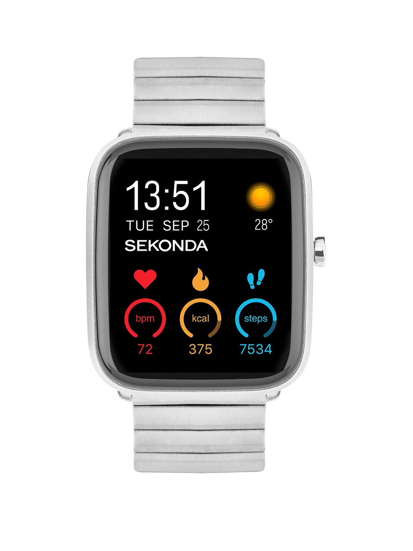 sekonda-unisex-motion-plus-silver-stainless-steel-bracelet-smartwatch