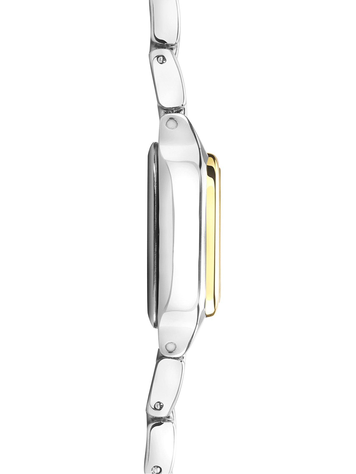 Image 5 of 6 of Sekonda Monica Maxi 2-Tone Alloy Bracelet with White Dial Analogue Watch
