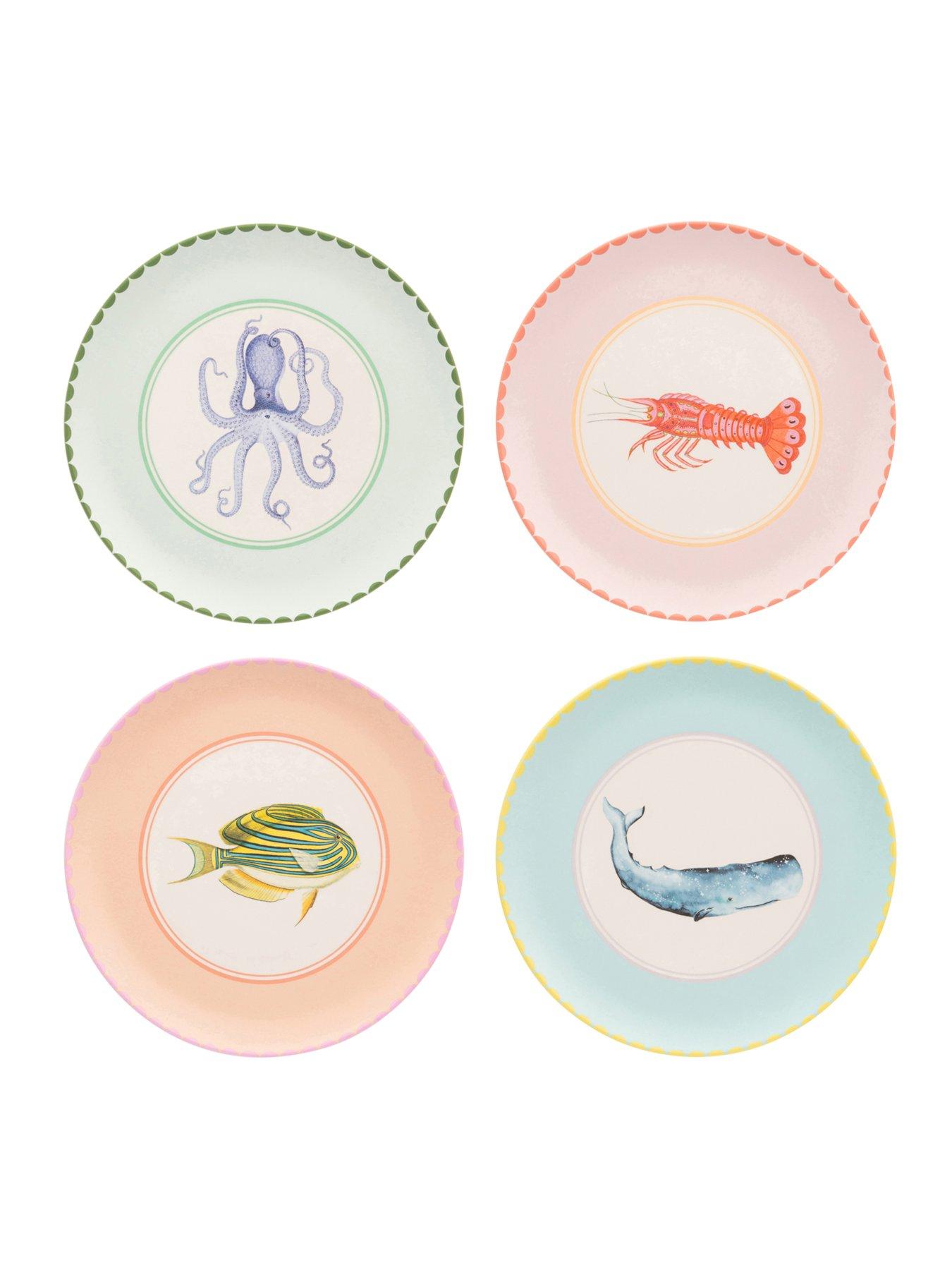 yvonne-ellen-set-of-4-melamine-dinner-plates