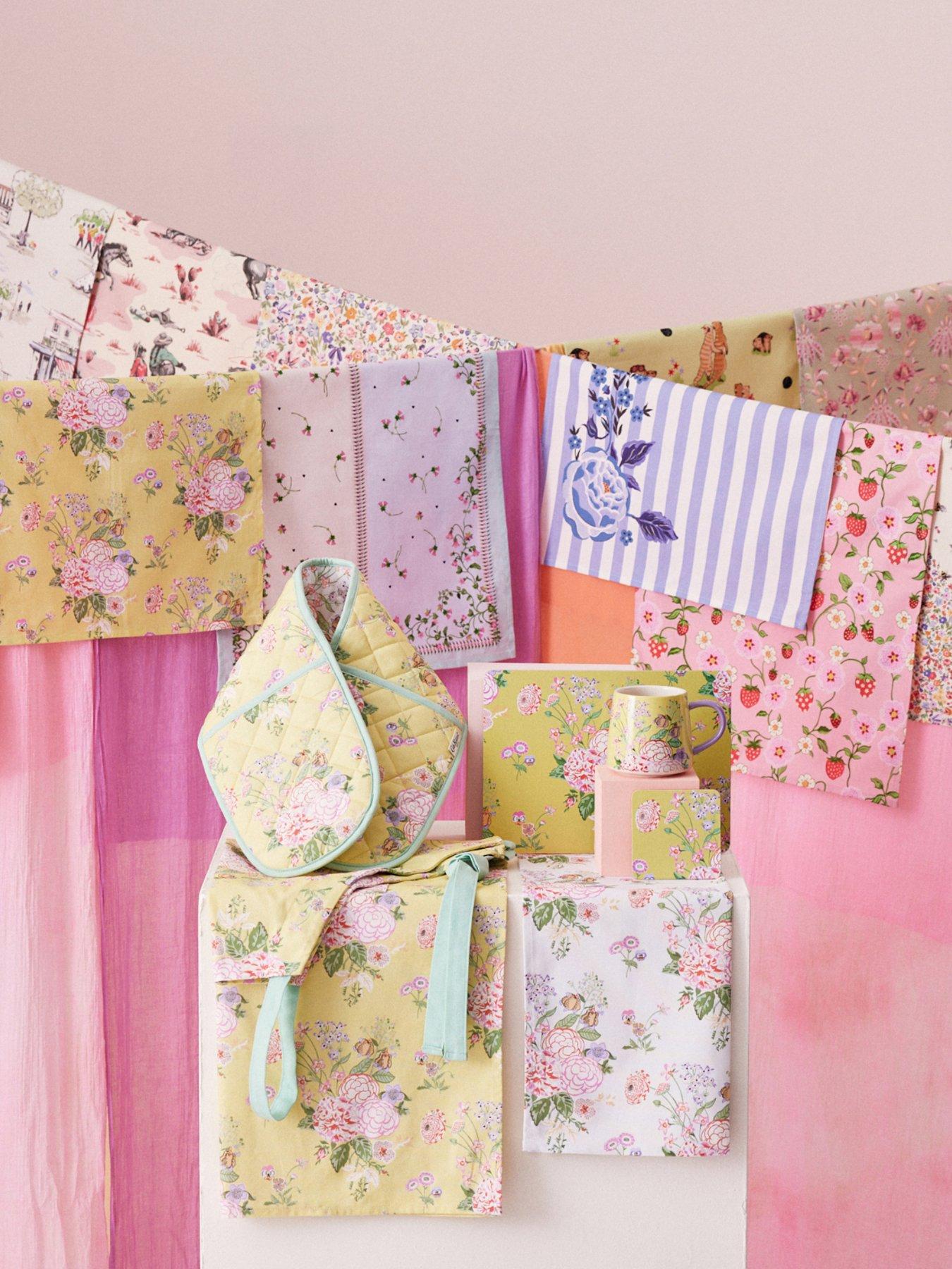  image of cath-kidston-floral-fields-easy-adjust-apron