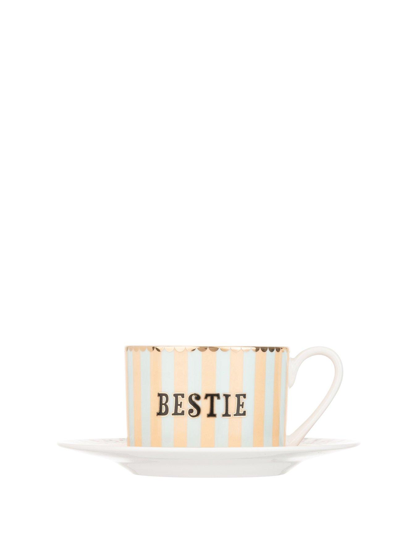undefined Bestie Teacup and Saucer