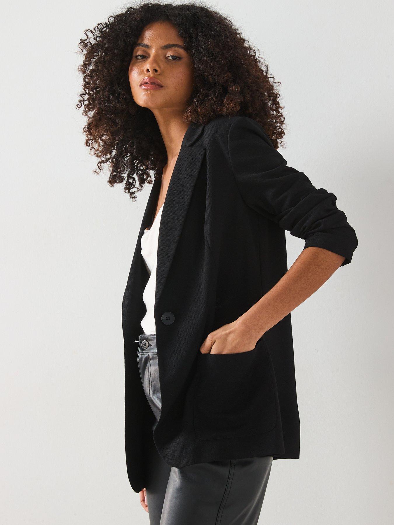  image of everyday-edge-to-edge-jersey-blazer-black
