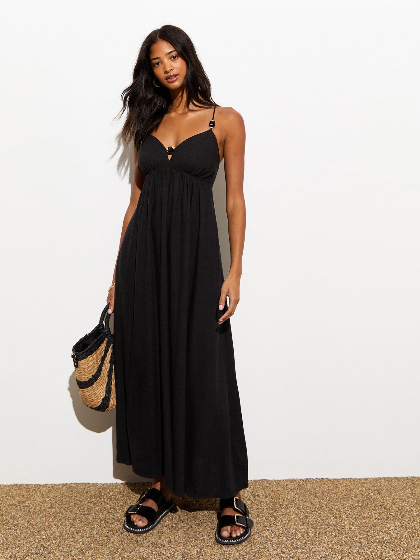 New look black dress sale clearance