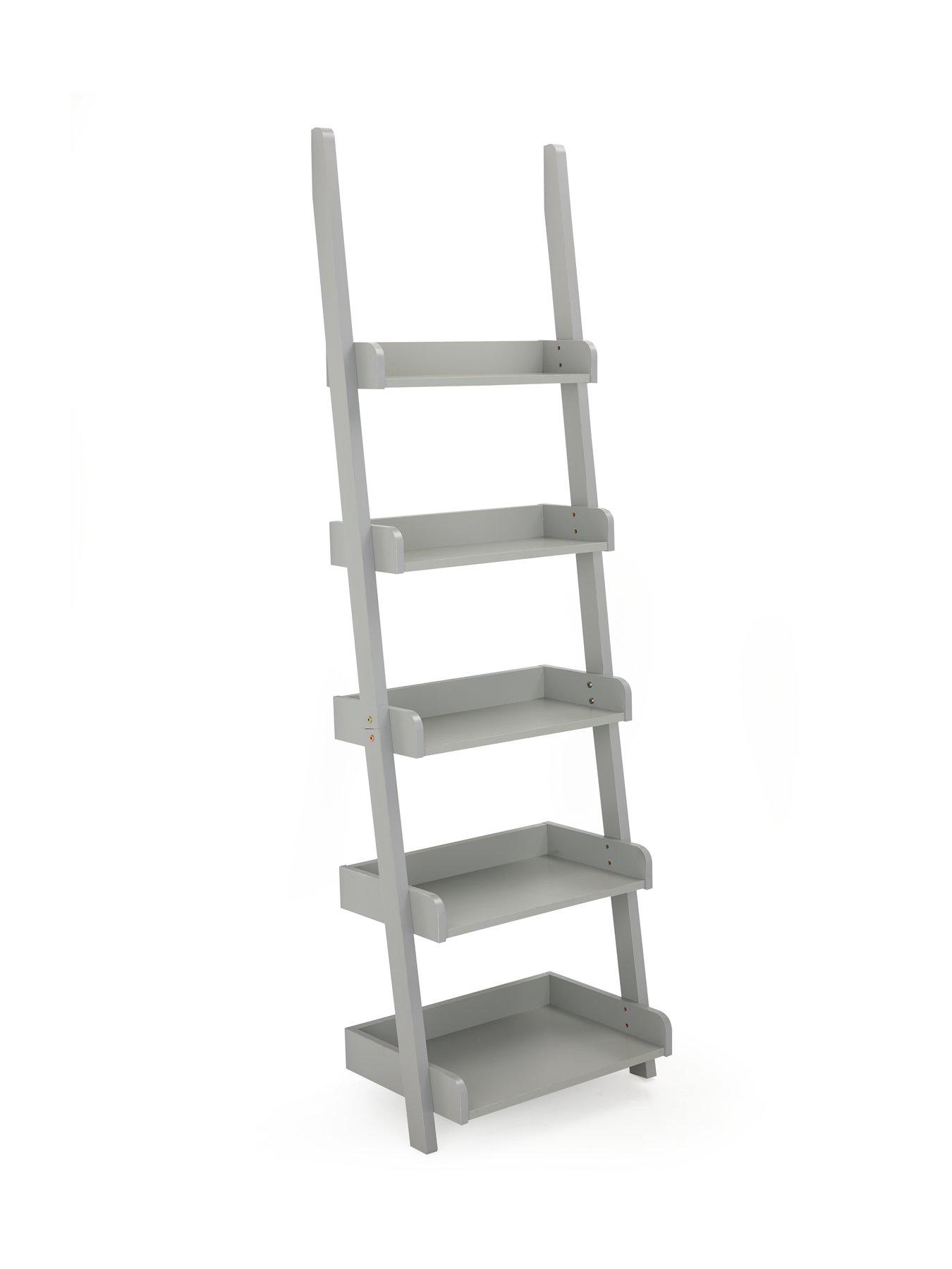  image of very-home-rebel-ladder-shelf-greynbsp--fsc-certified