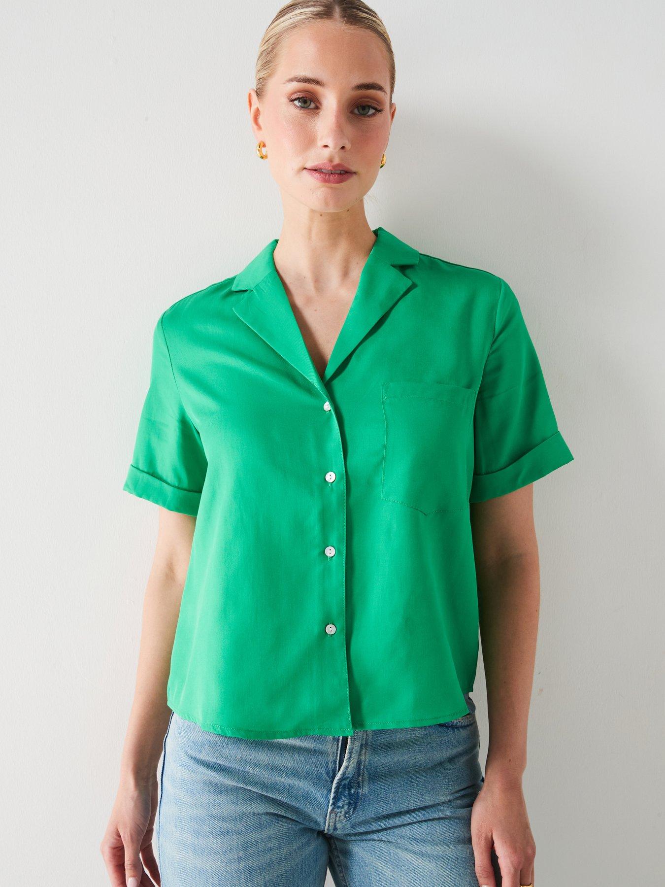 Mango 100% Lyocell Shirt