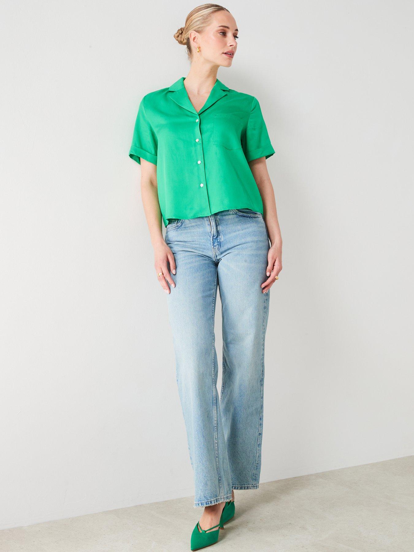  image of mango-100-lyocell-shirt