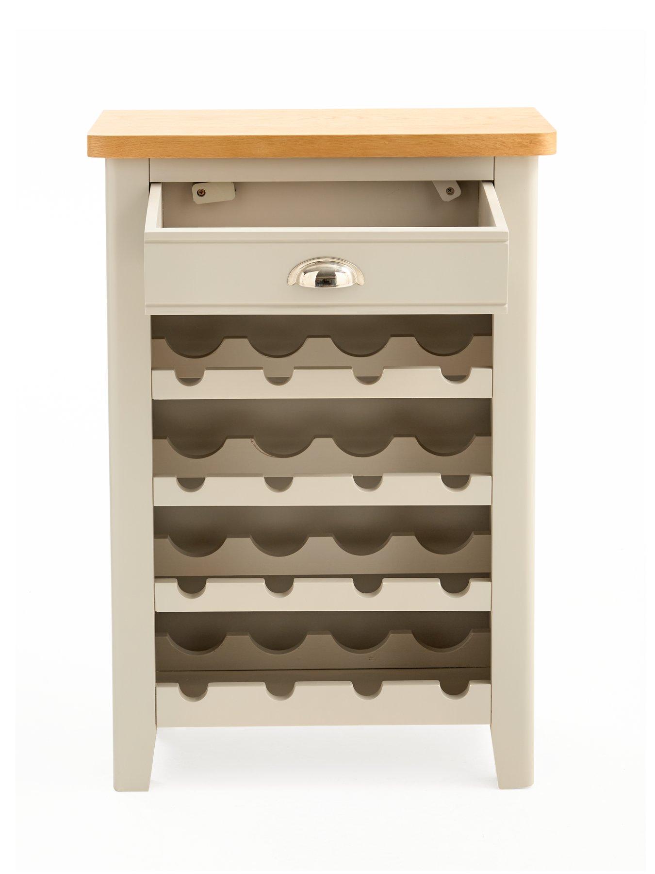 Image 4 of 7 of Very Home Malone Ready Assembled Wine Cabinet&nbsp;- contains Solid Wood