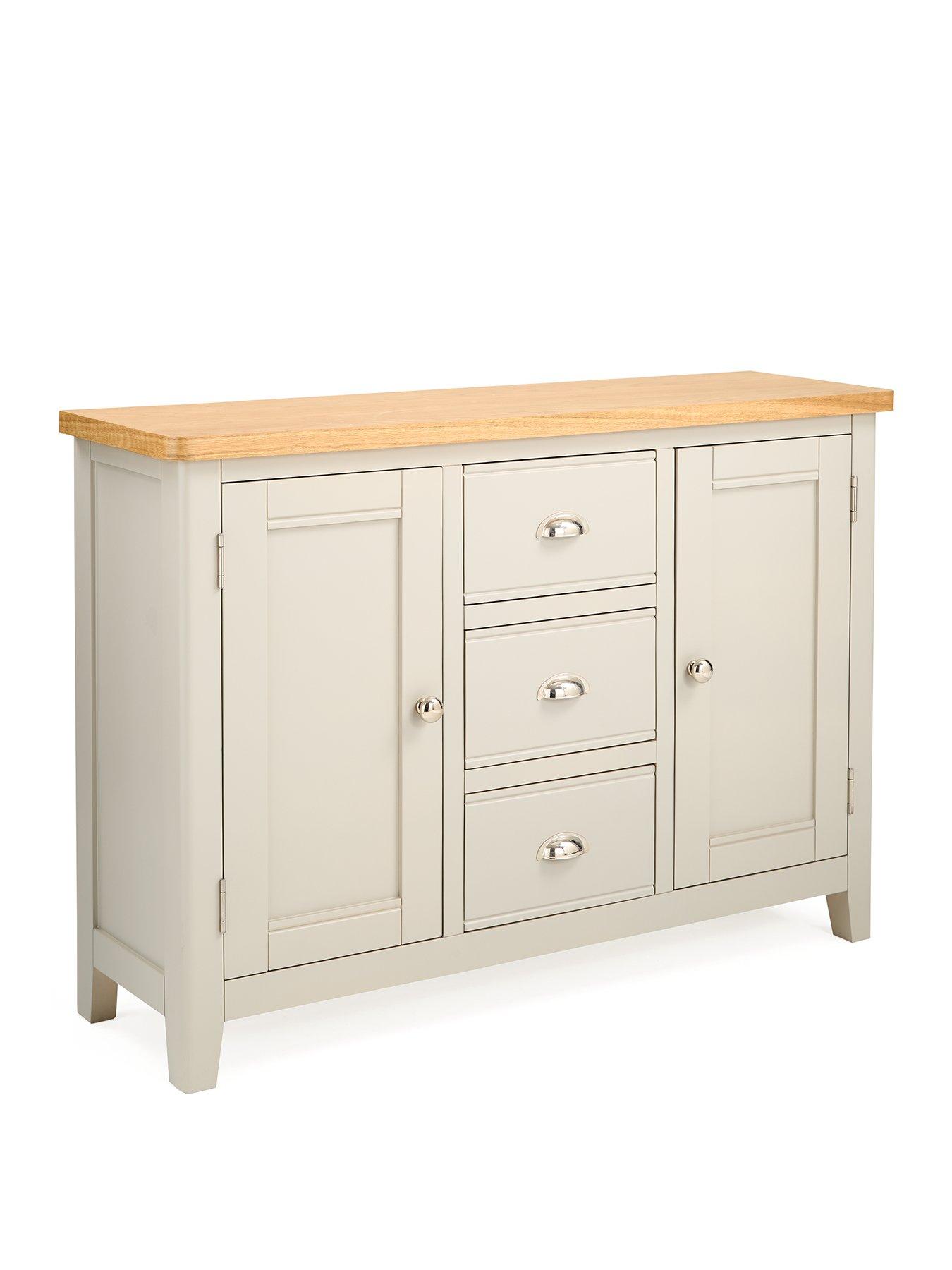 Image 3 of 7 of Very Home Malone Ready Assembled 2 Door, 2 Drawer Large Sideboard - contains Solid Wood