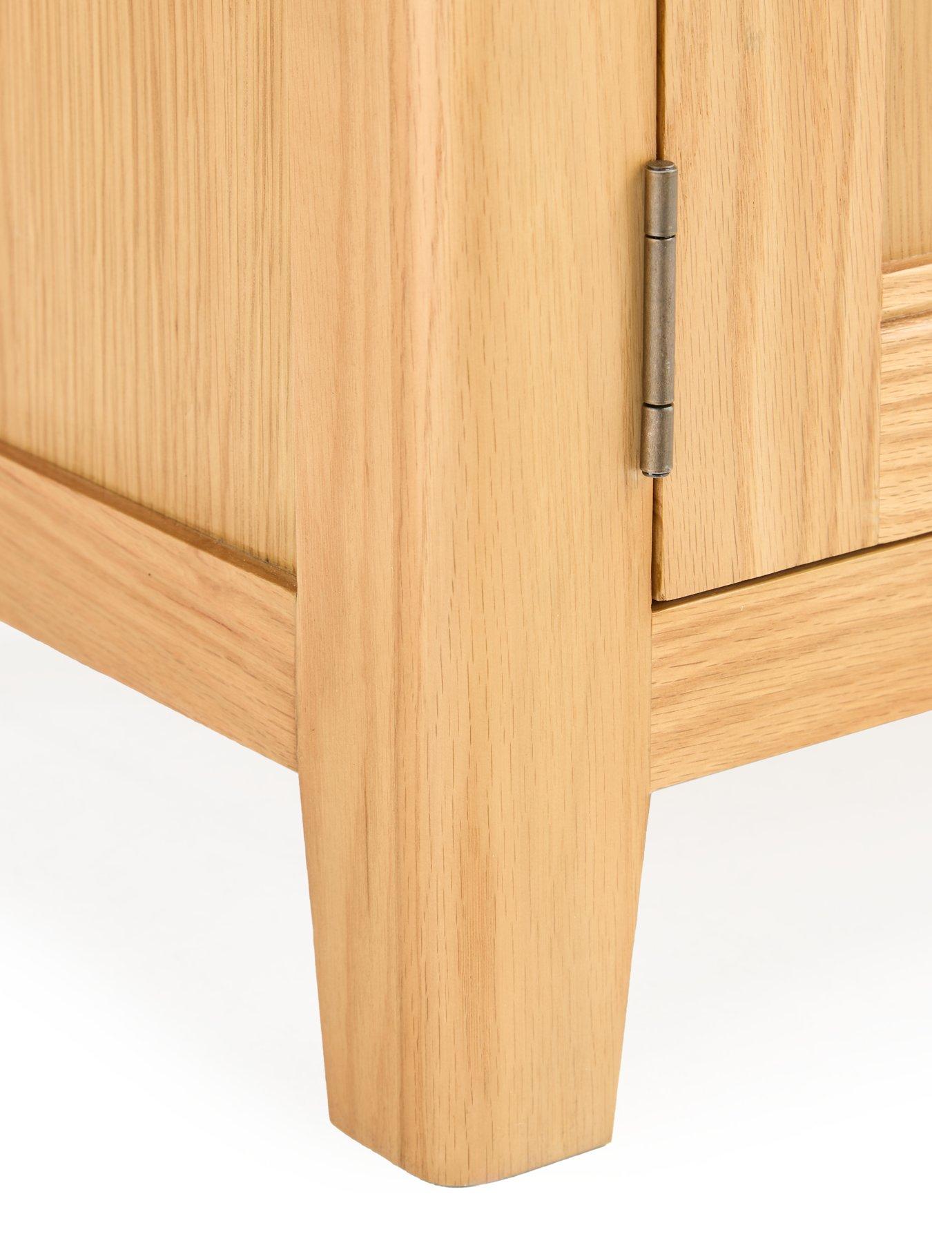 Image 5 of 7 of The Very Collection Ashwin Ready Assembled Large&nbsp;TV Unit - fits up to 55 inch TV - contains Solid Wood