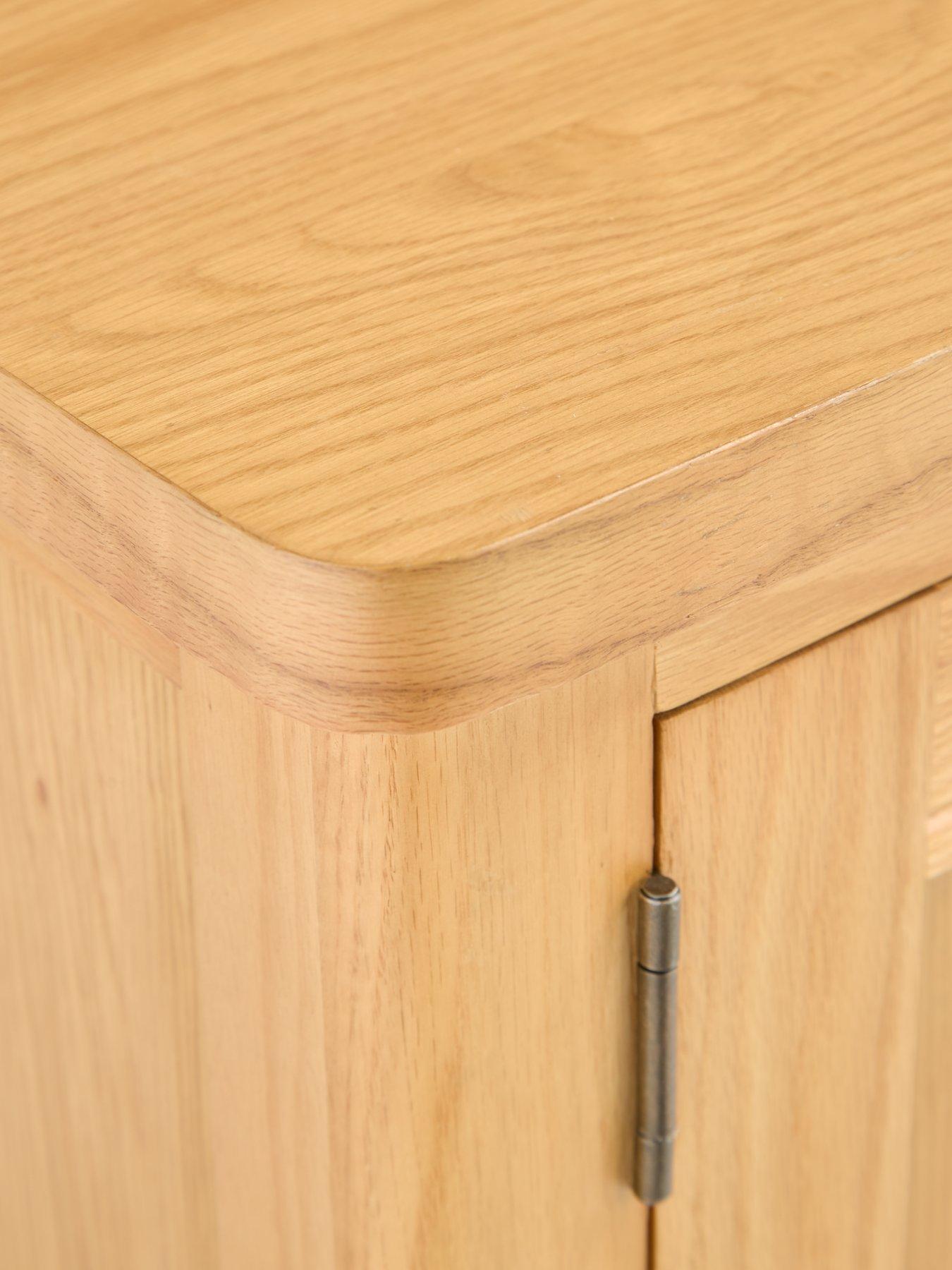 Image 7 of 7 of The Very Collection Ashwin Ready Assembled Large&nbsp;TV Unit - fits up to 55 inch TV - contains Solid Wood