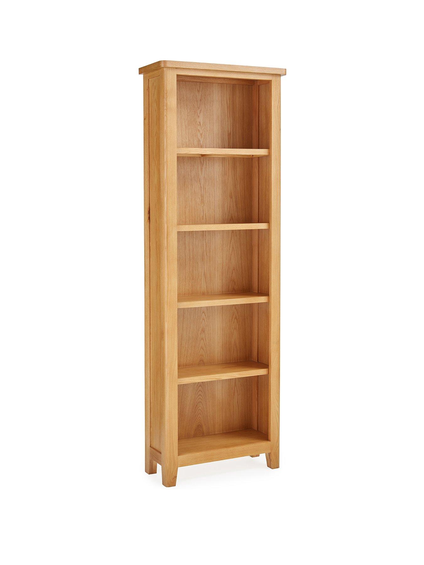 Image 3 of 7 of The Very Collection Ashwin Ready Assembled&nbsp;Large Bookcase&nbsp;- contains Solid Wood