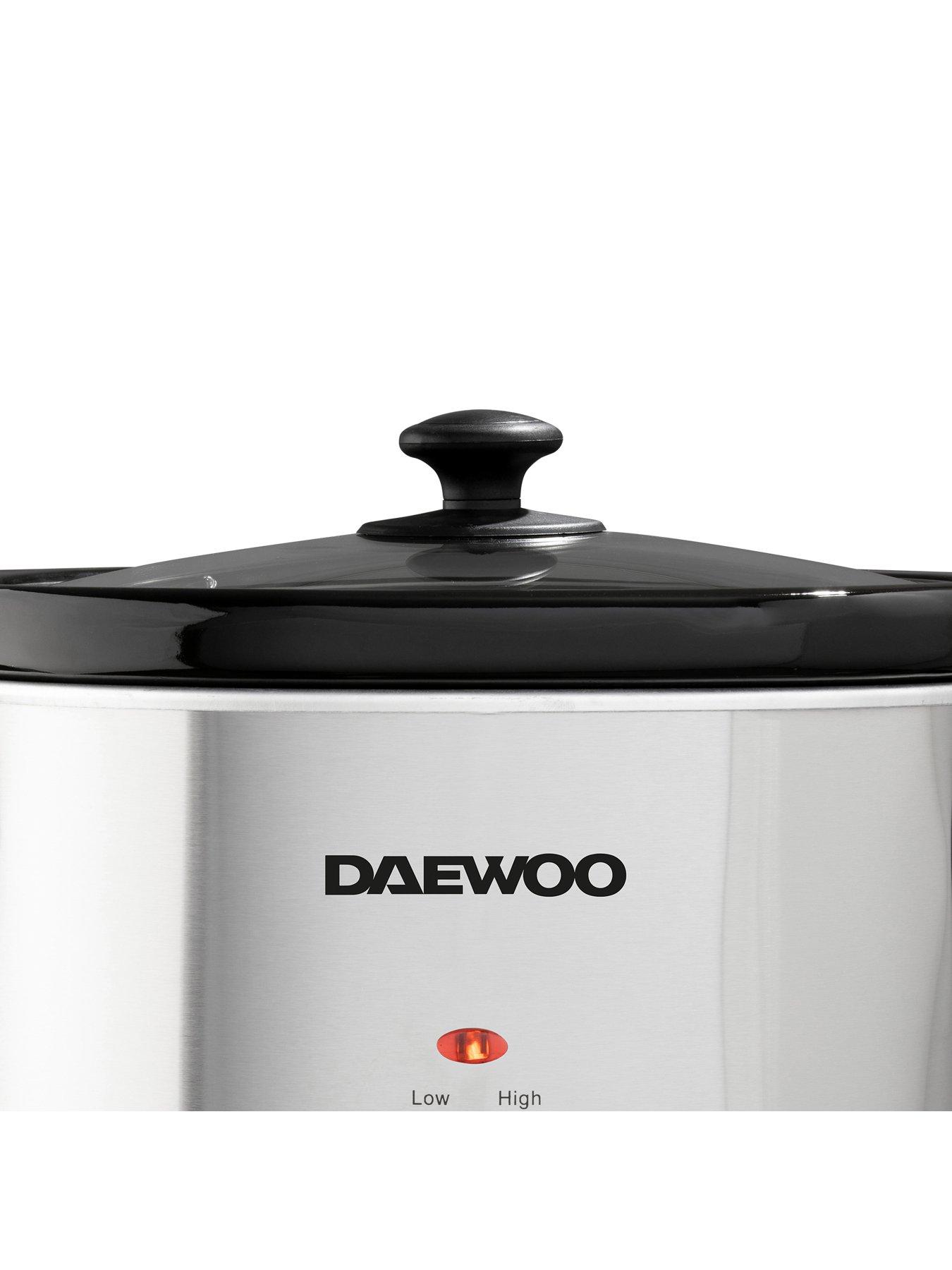  image of daewoo-35-litre-slow-cooker-stainless-steel