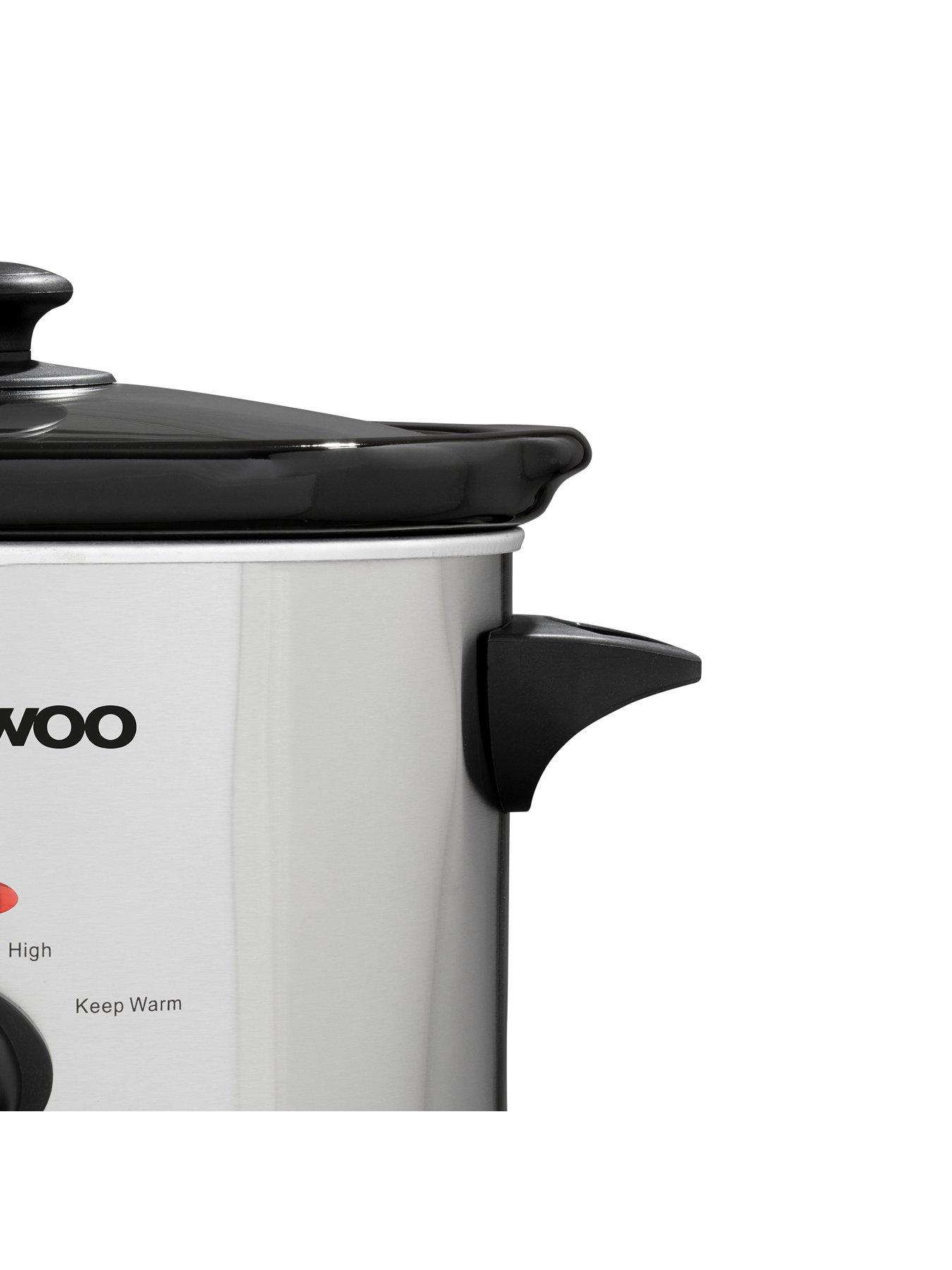  image of daewoo-35-litre-slow-cooker-stainless-steel