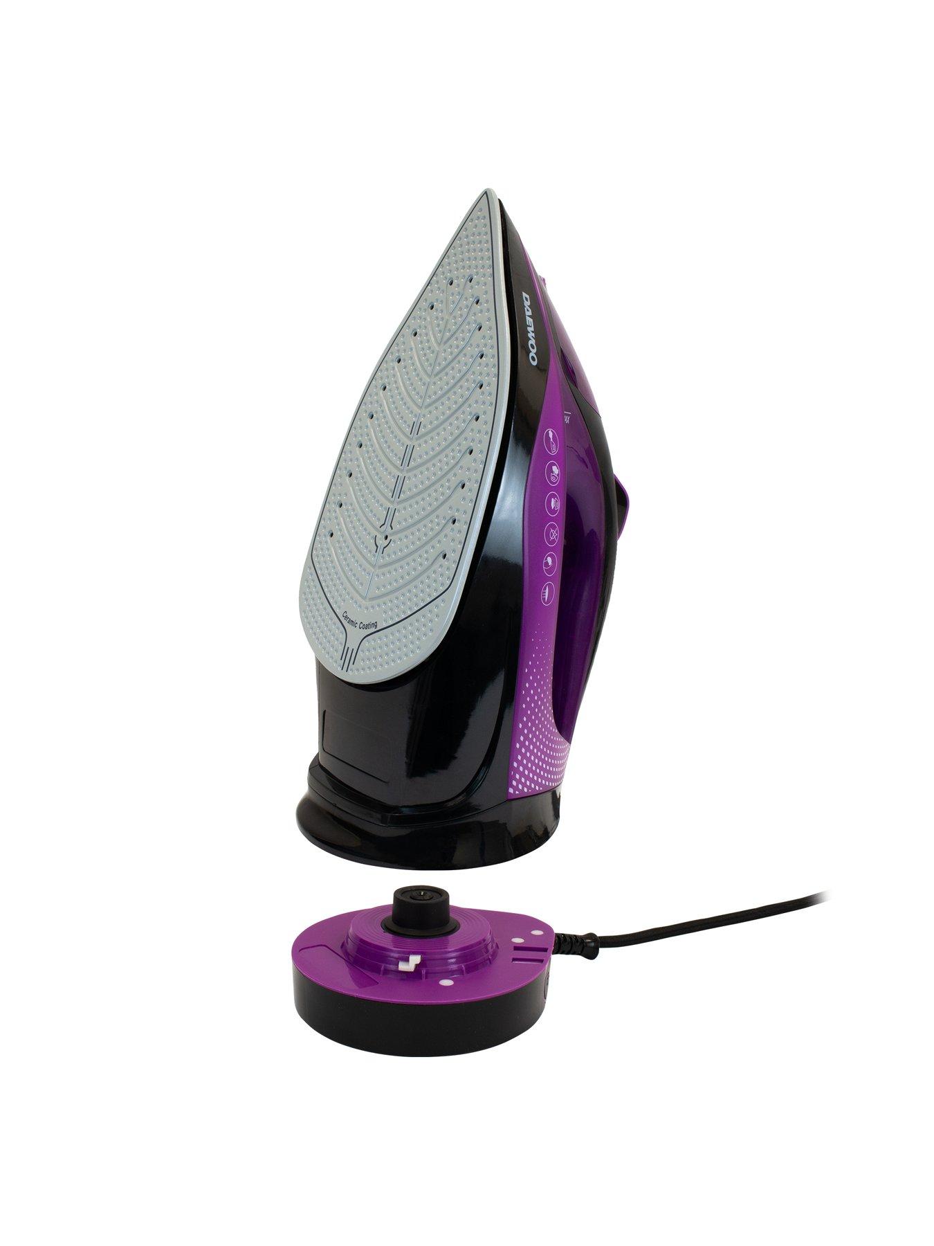  image of daewoo-2200w-free-glide-cordless-steam-iron