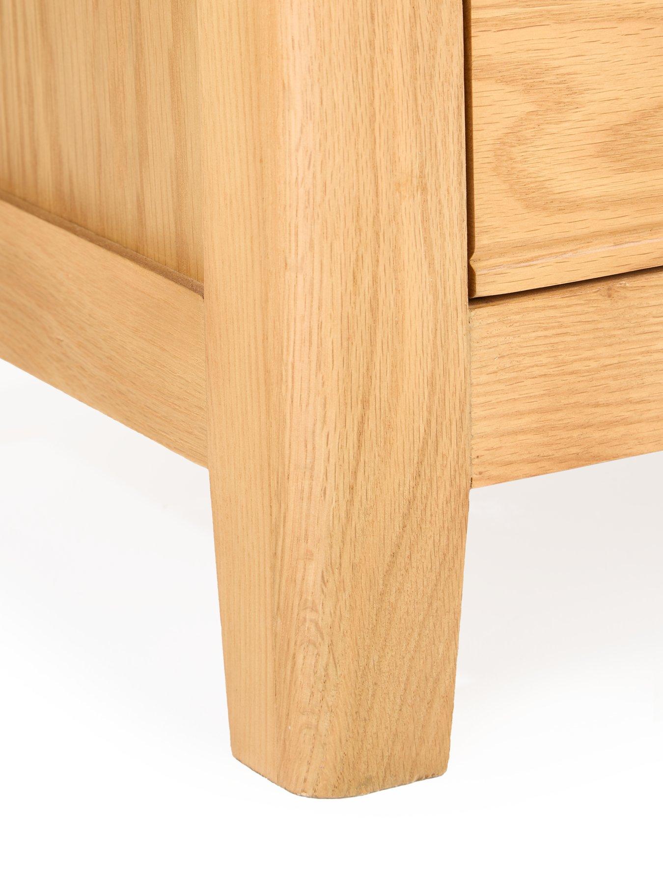 Image 5 of 7 of The Very Collection Ashwin Ready Assembled&nbsp;2 + 3 Drawer Chest&nbsp;- contains Solid Wood