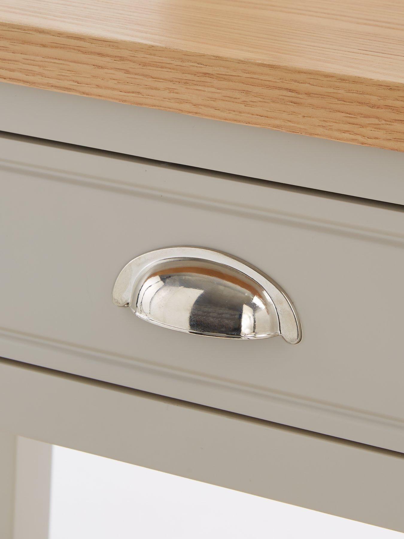  image of very-home-malone-dressing-table-stool-and-mirror-setnbsp--contains-solid-wood