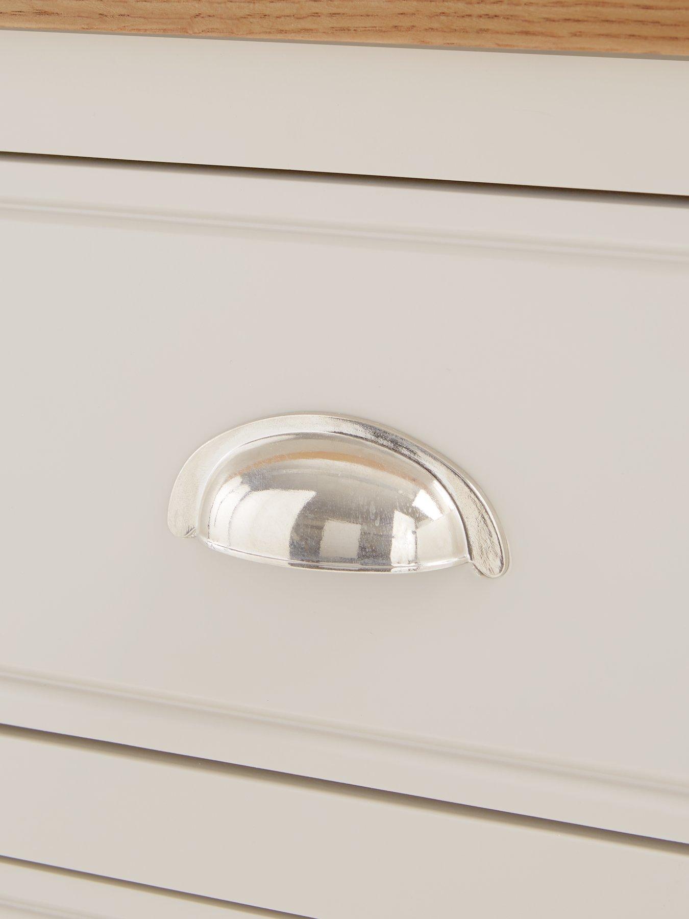 Image 6 of 7 of The Very Collection Malone&nbsp;Ready Assembled 2 + 3 Drawer Chest&nbsp;- contains Solid Wood